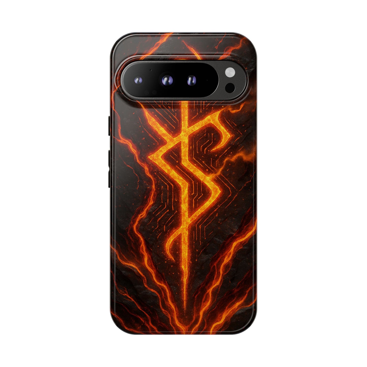 Molten Glyph • Google Pixel 9 • MagSafe® Magnetic Tough Case