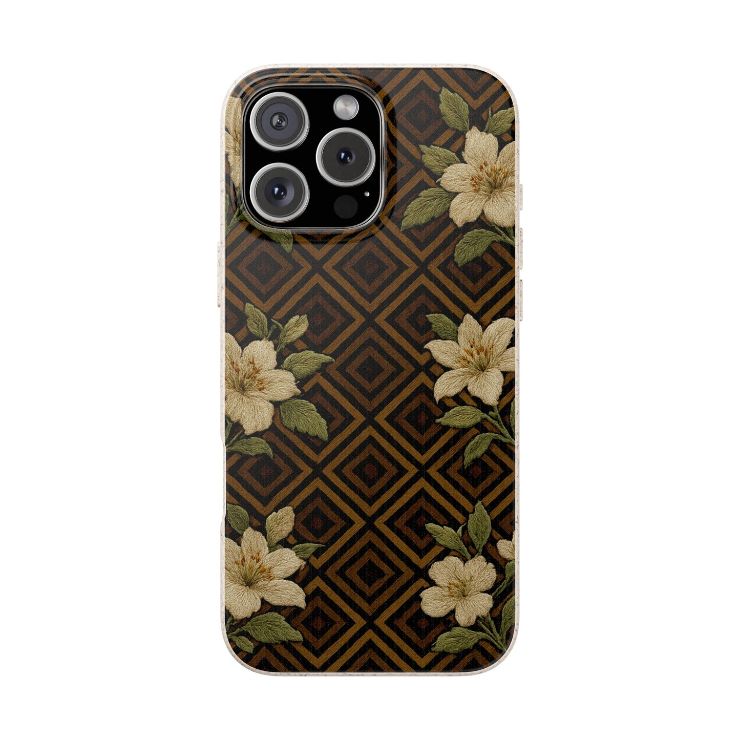 Velvet Bloom • Apple iPhone 16 Eco-Friendly Phone Case