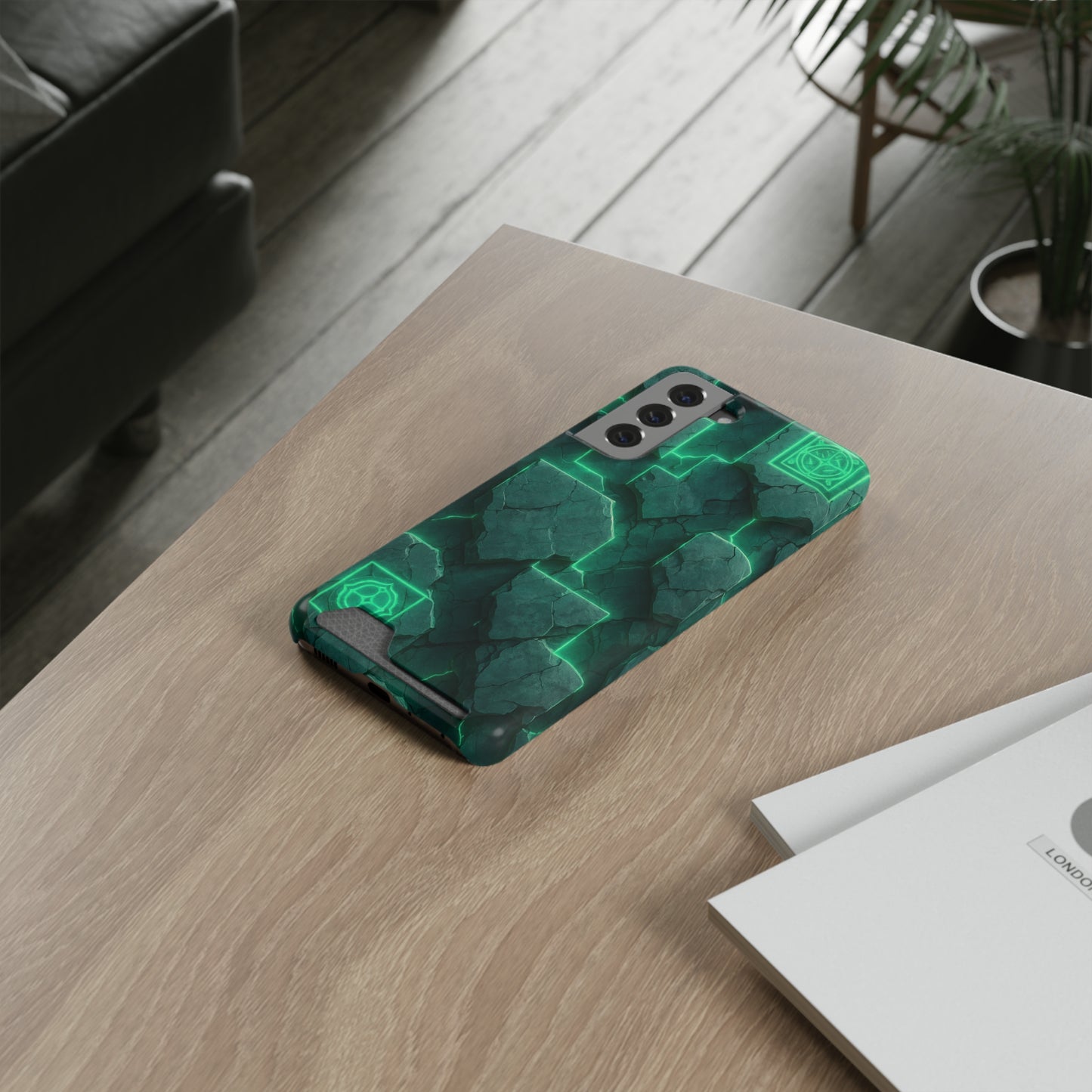 Digital Terrain • Samsung Galaxy S21 • MagSafe® Tough Case with Card Holder