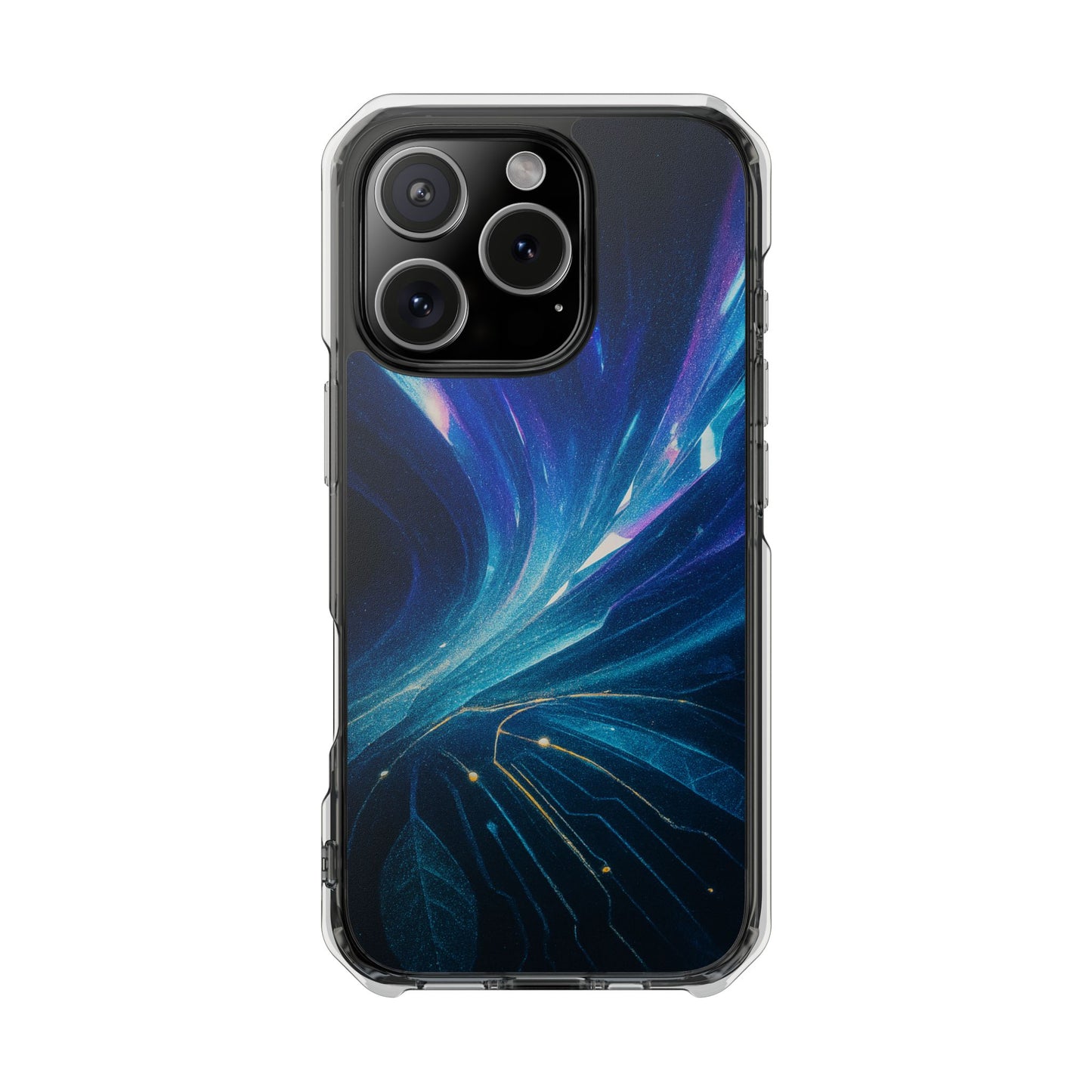 Digital Vortex • Apple iPhone 16 • MagSafe® Clear Case