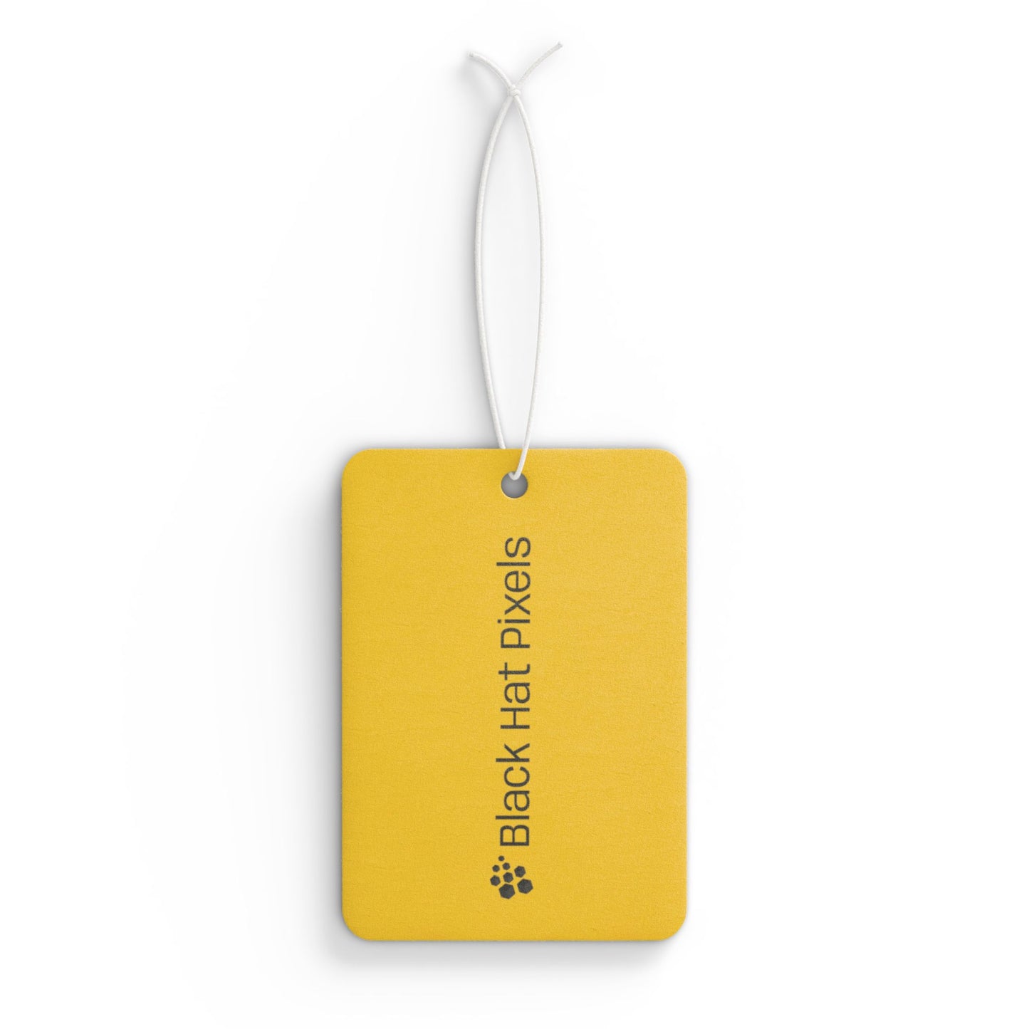 Black Hat Pixels • Car Air Freshener