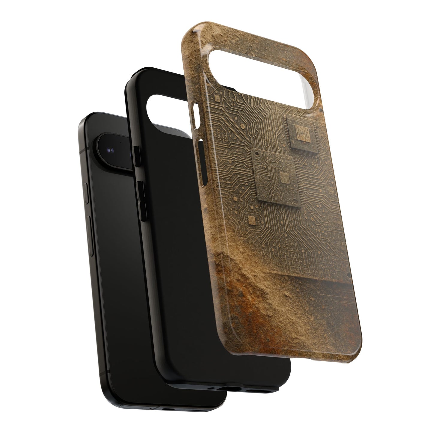 Sand Circuit • Google Pixel 9 • MagSafe® Magnetic Tough Case
