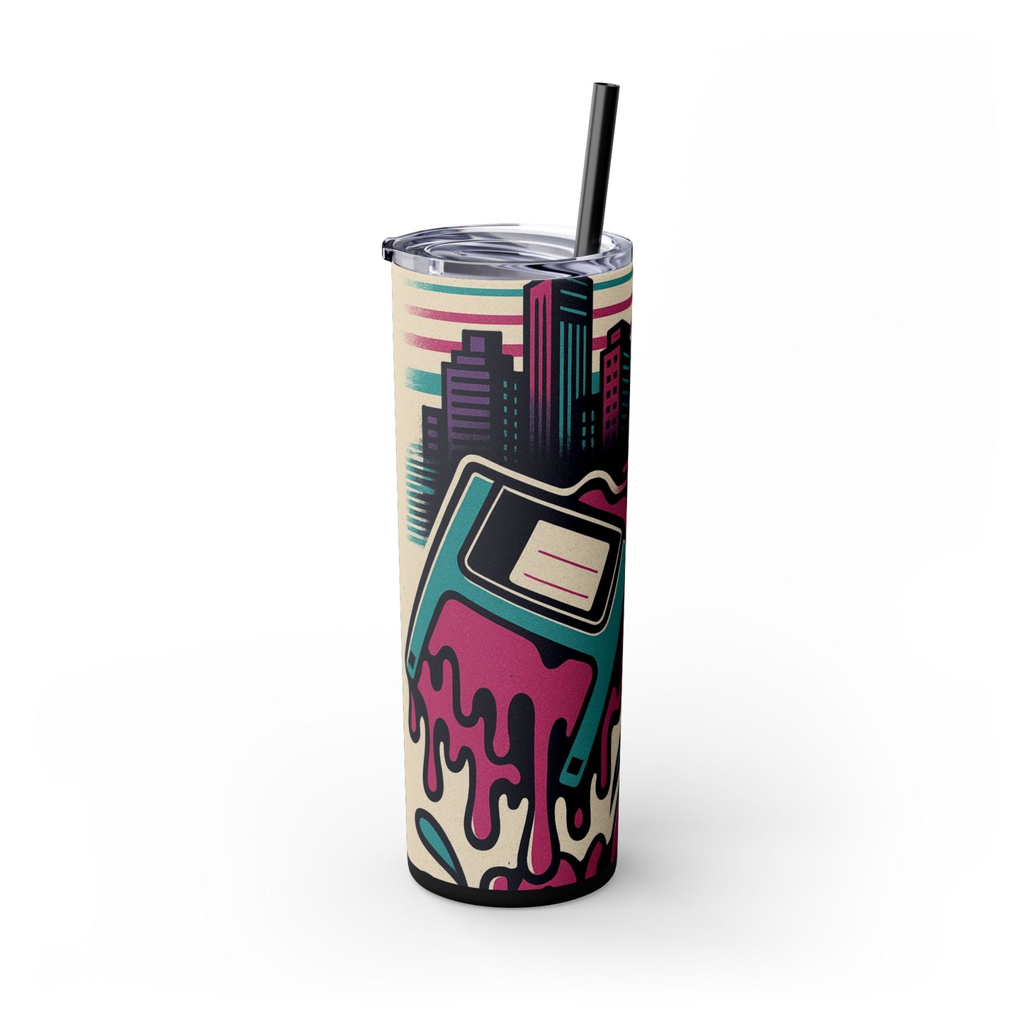Retro Beats • Skinny Tumbler 20 Oz