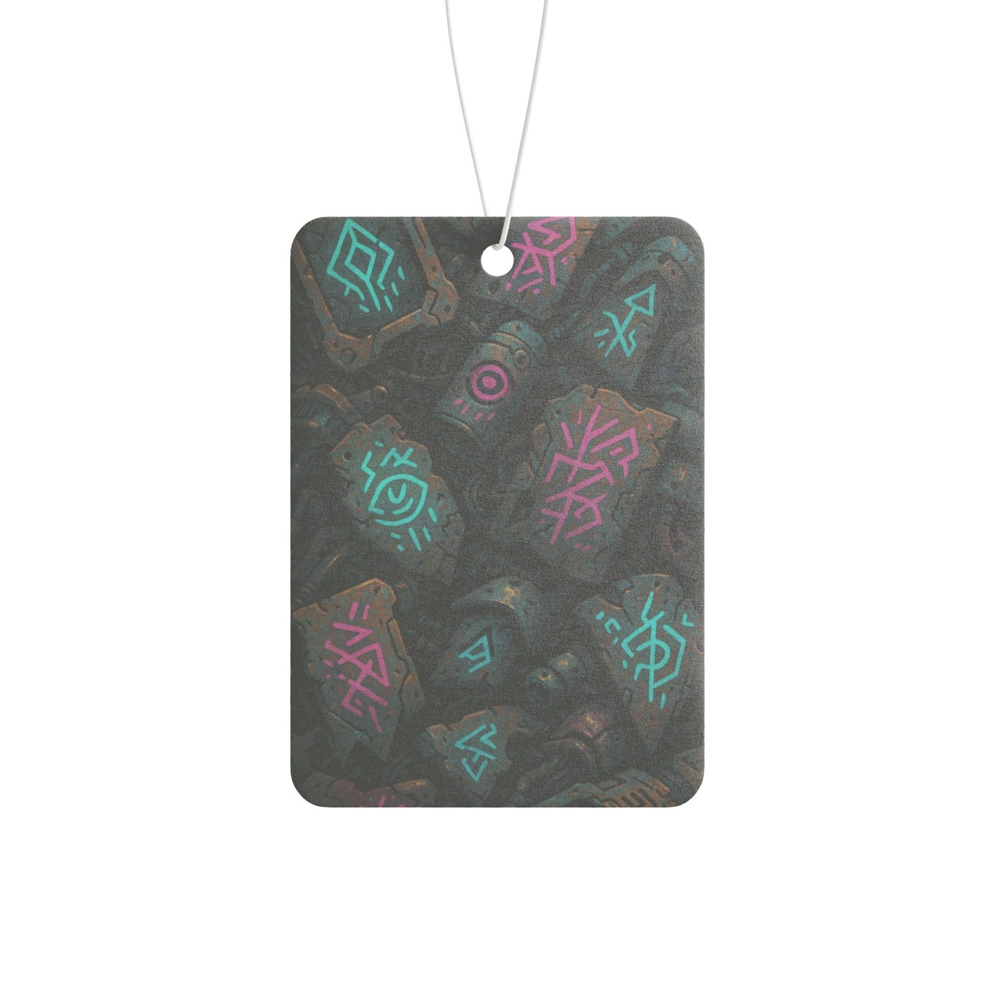 Urban Glyphs • Car Air Freshener