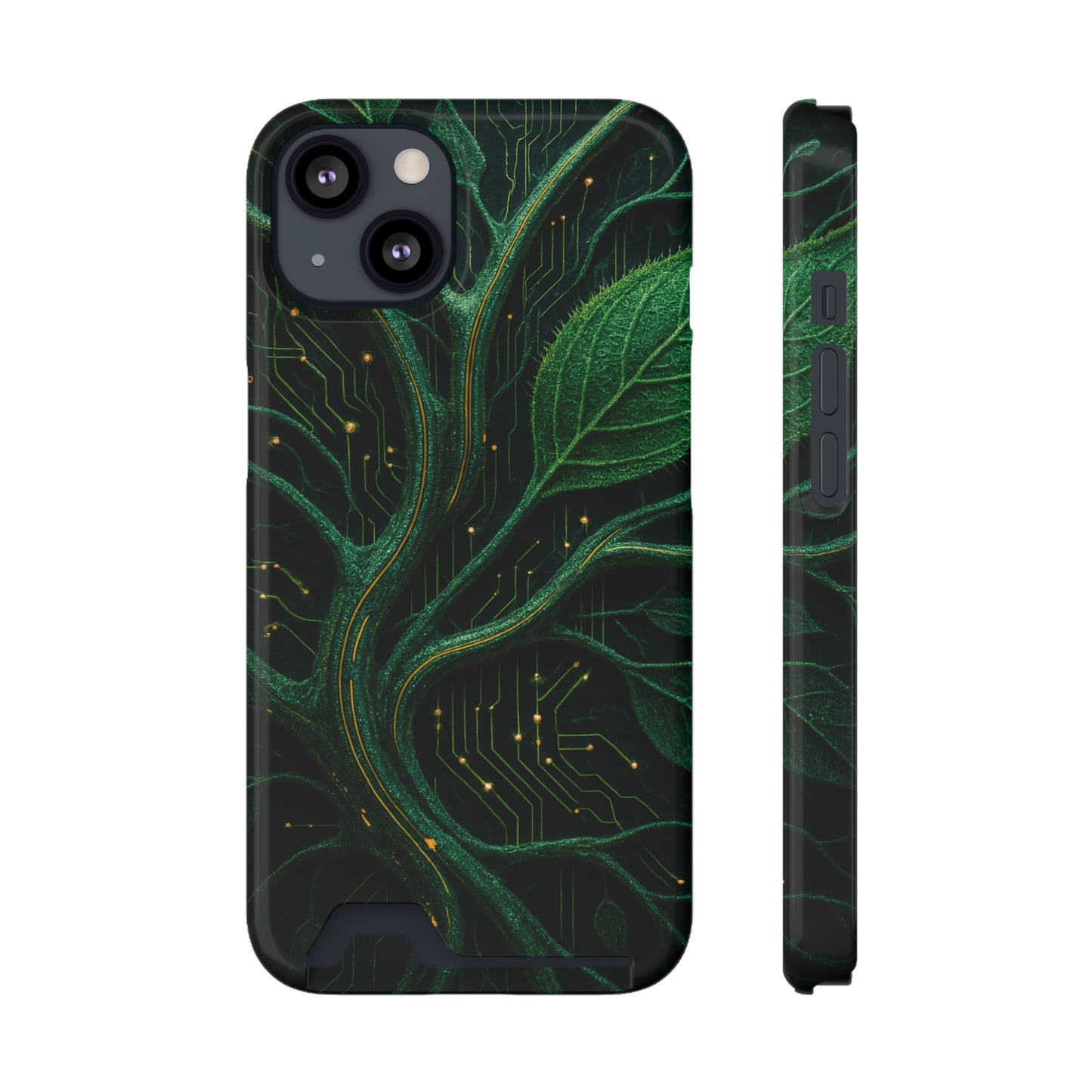 Circuit Tree • Apple iPhone 13 • MagSafe® Tough Case with Card Holder
