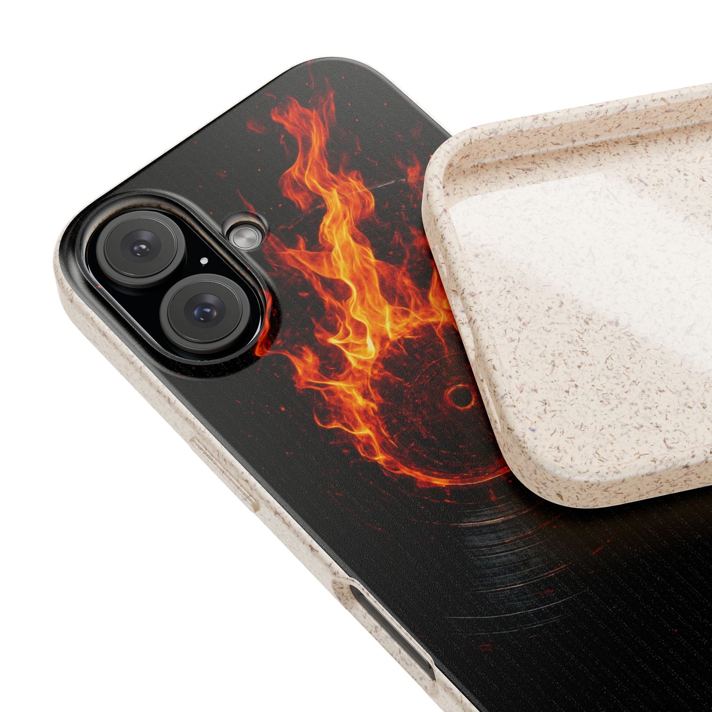 Vinyl Inferno • Apple iPhone 16 Eco-Friendly Phone Case