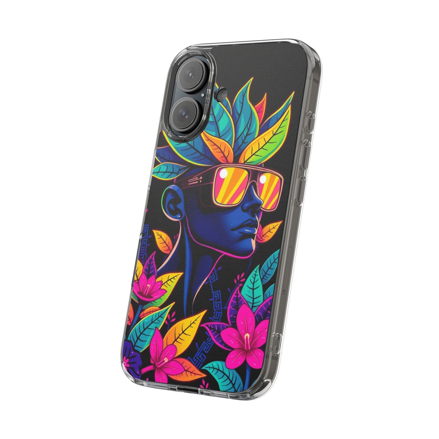 Neon Punk • Apple iPhone 16 • Clear Case