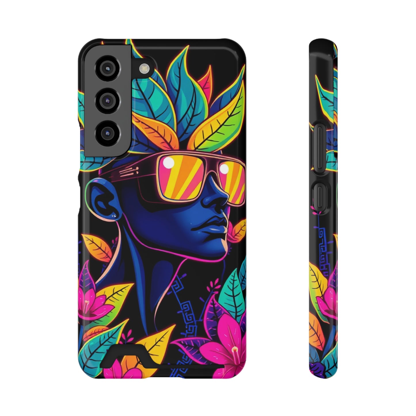 Neon Punk • Samsung Galaxy S22 • MagSafe® Tough Case with Card Holder
