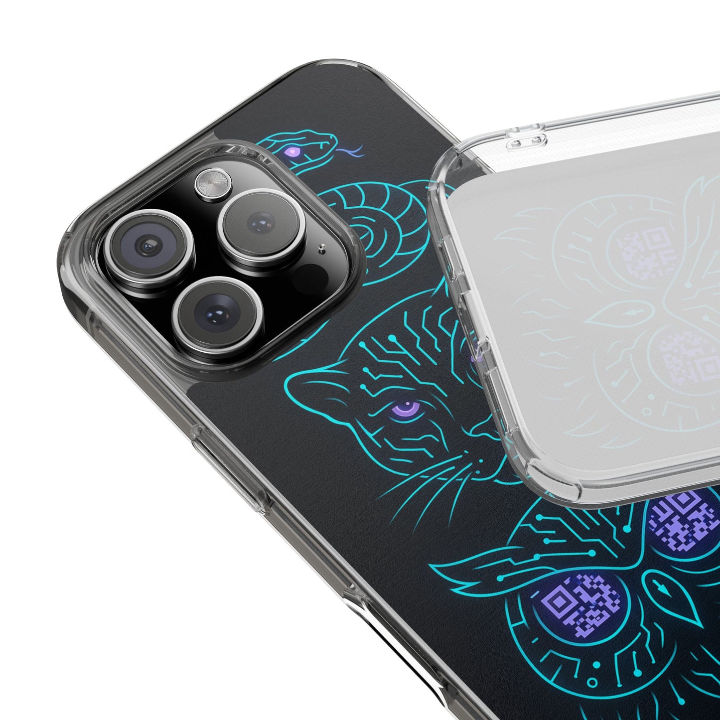 Mystic Midnight • Apple iPhone 16 • Clear Case