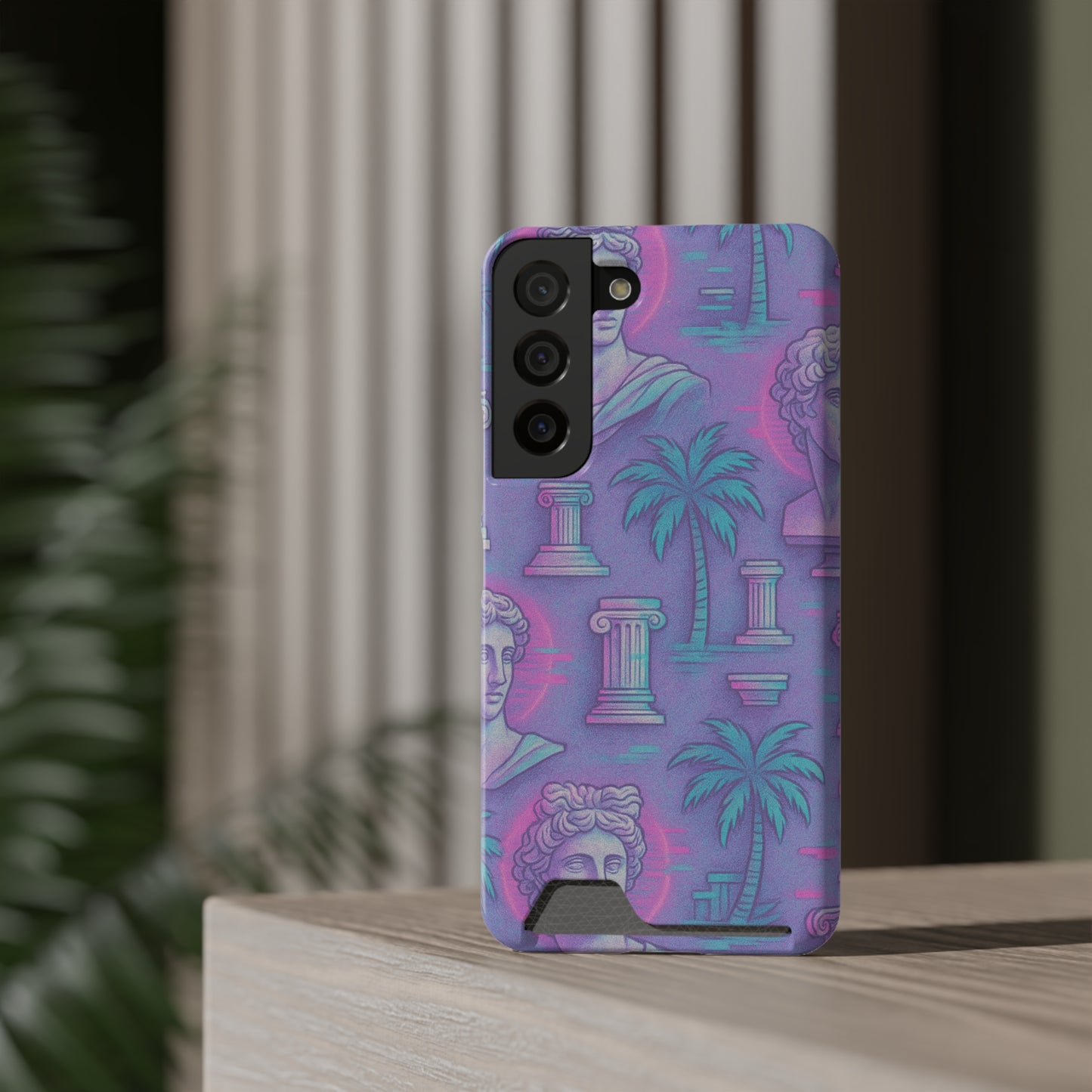 Pillars and Palms • Samsung Galaxy S22 • MagSafe® Tough Case with Card Holder