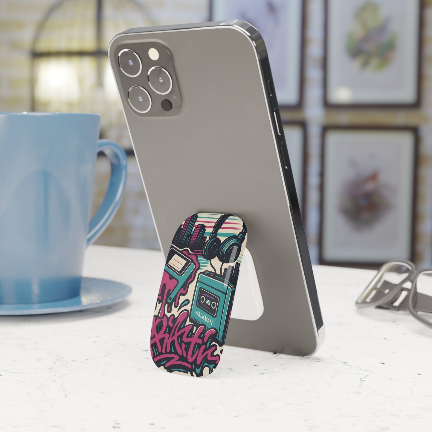 Retro Beats • Smartphone Grip Holder