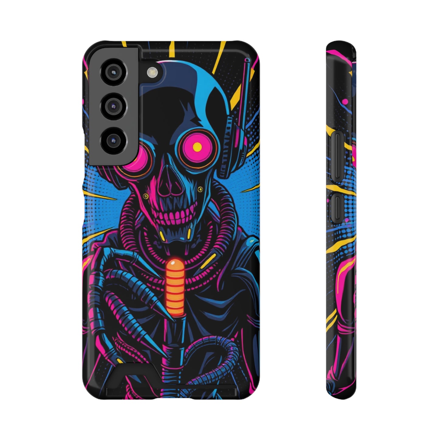 Neon Reaper • Samsung Galaxy S22 • MagSafe® Tough Case with Card Holder