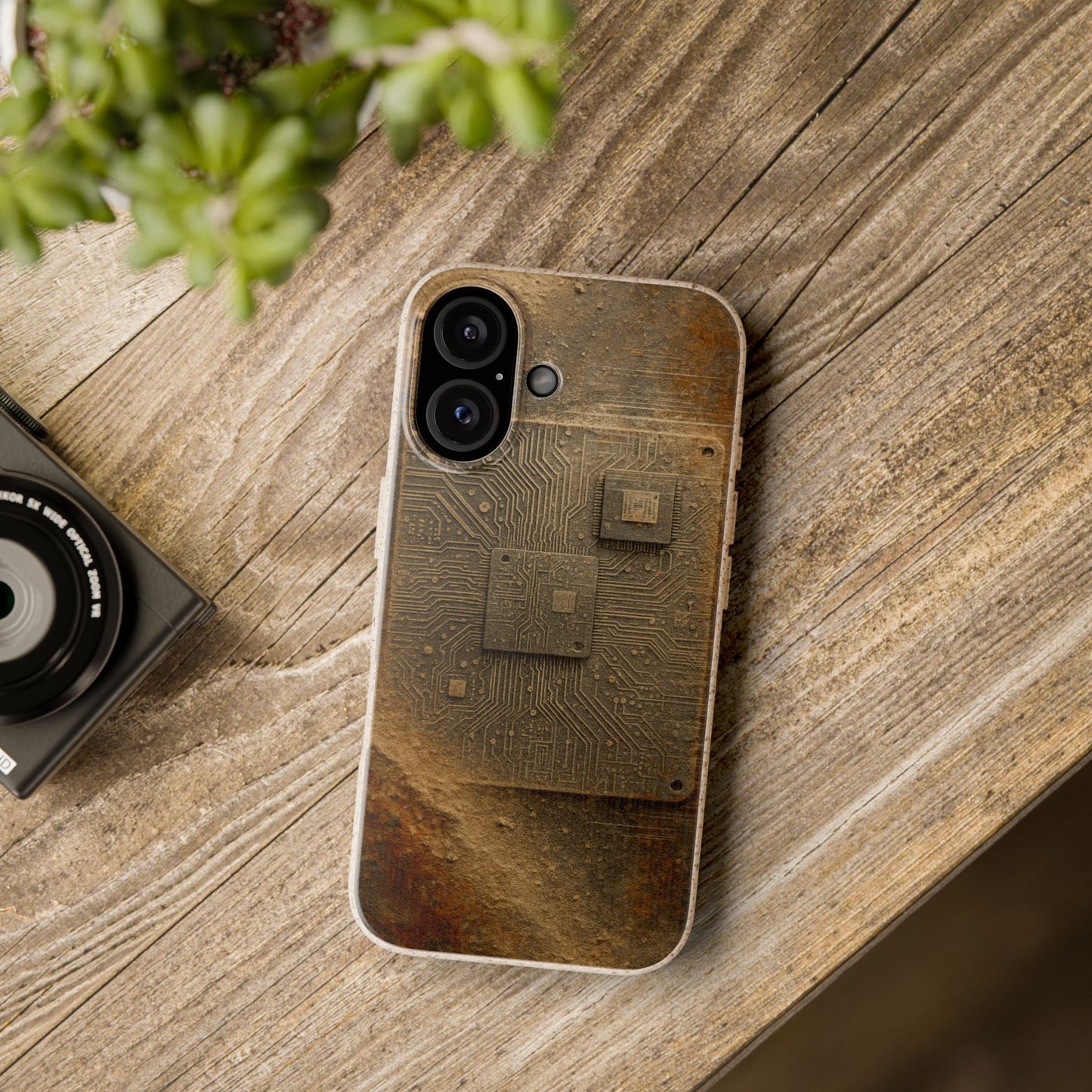 Sand Circuit • Apple iPhone 16 Eco-Friendly Phone Case
