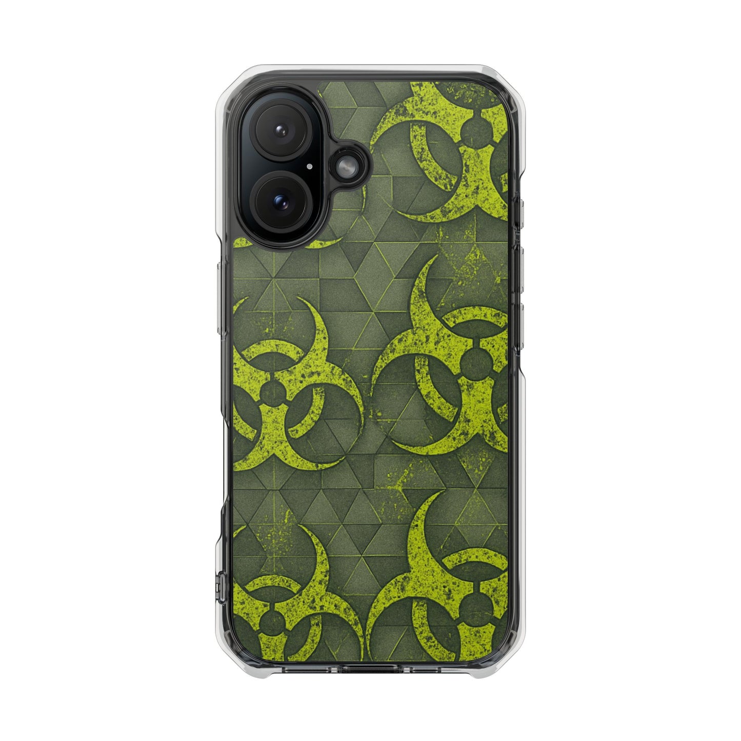 Hazmat Hybrid • Apple iPhone 16 • MagSafe® Clear Case