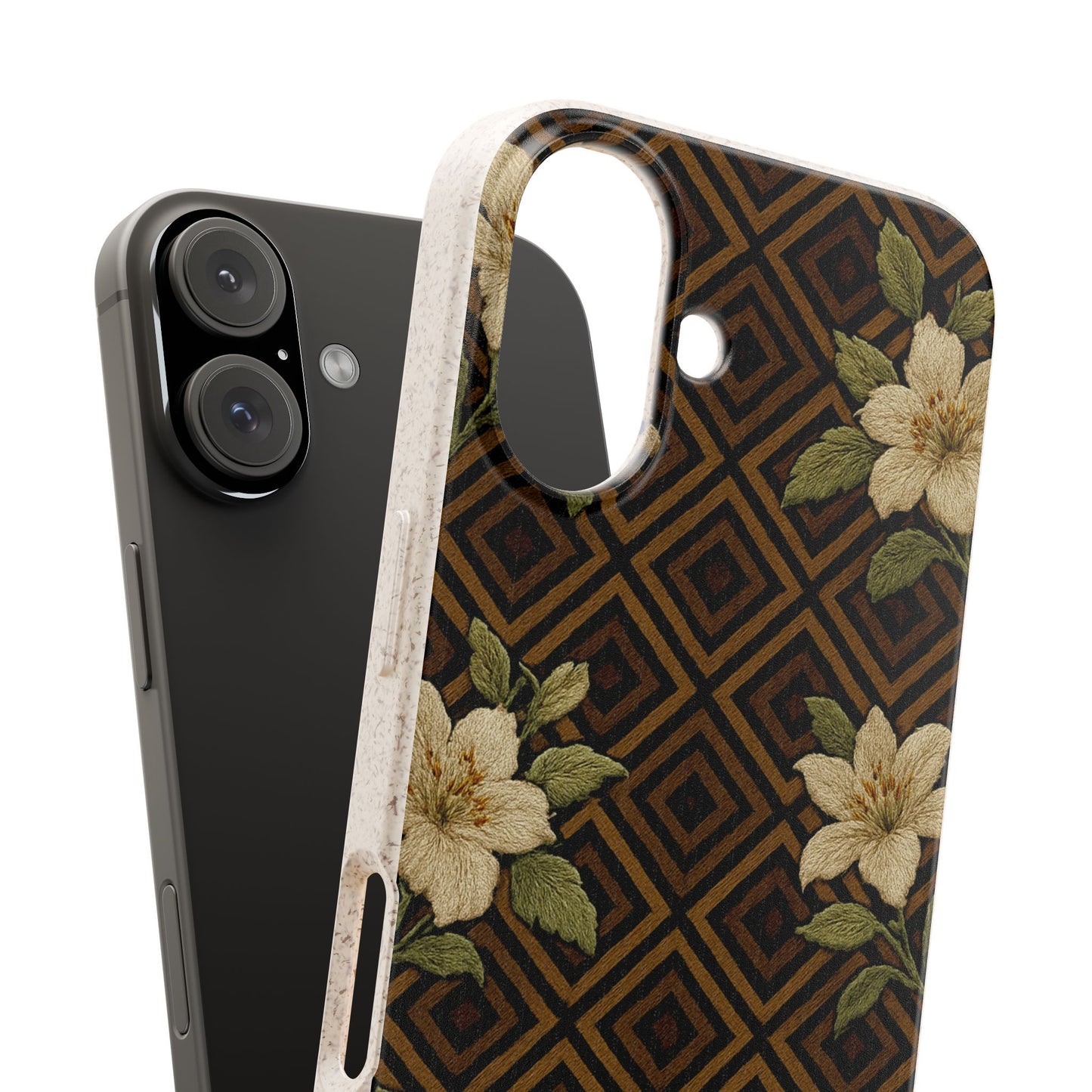 Velvet Bloom • Apple iPhone 16 Eco-Friendly Phone Case