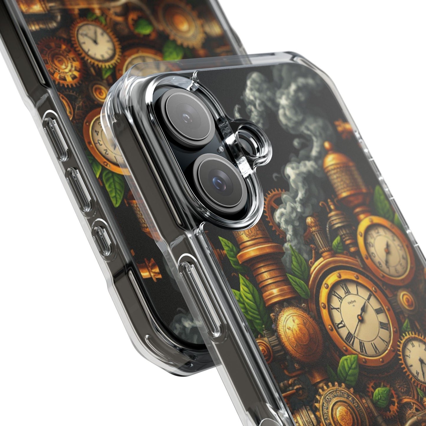 Steampunk Signal • Apple iPhone 16 • MagSafe® Clear Case