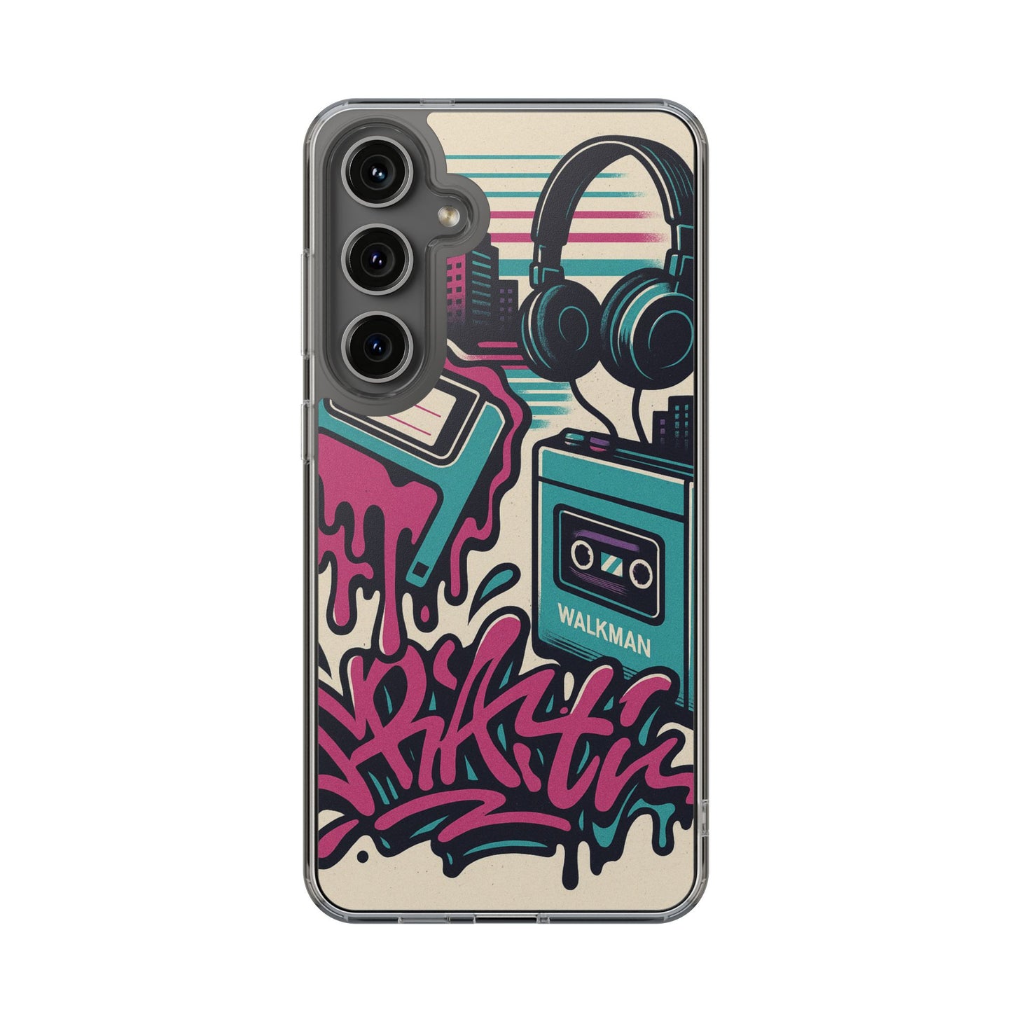 Retro Beats • Samsung Galaxy S24 • Clear Case