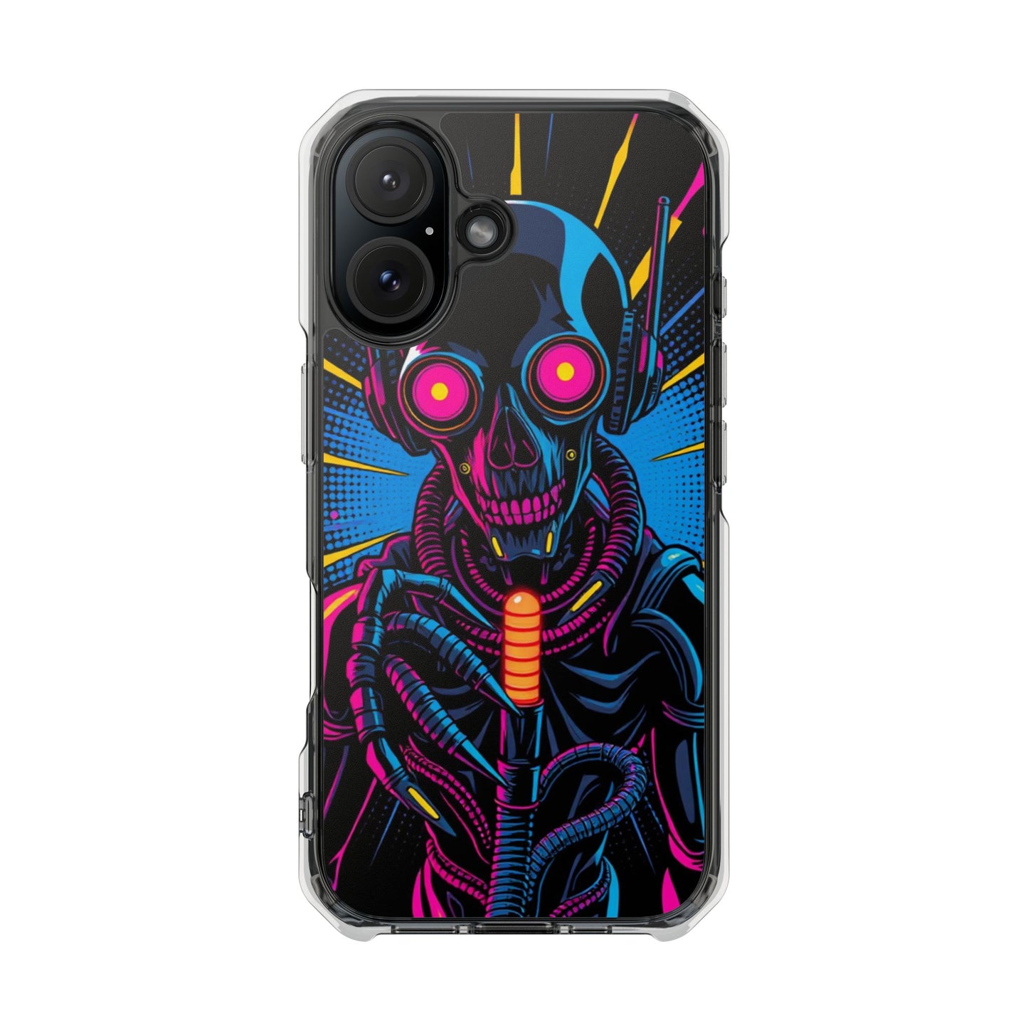 Neon Reaper • Apple iPhone 16 • MagSafe® Clear Case