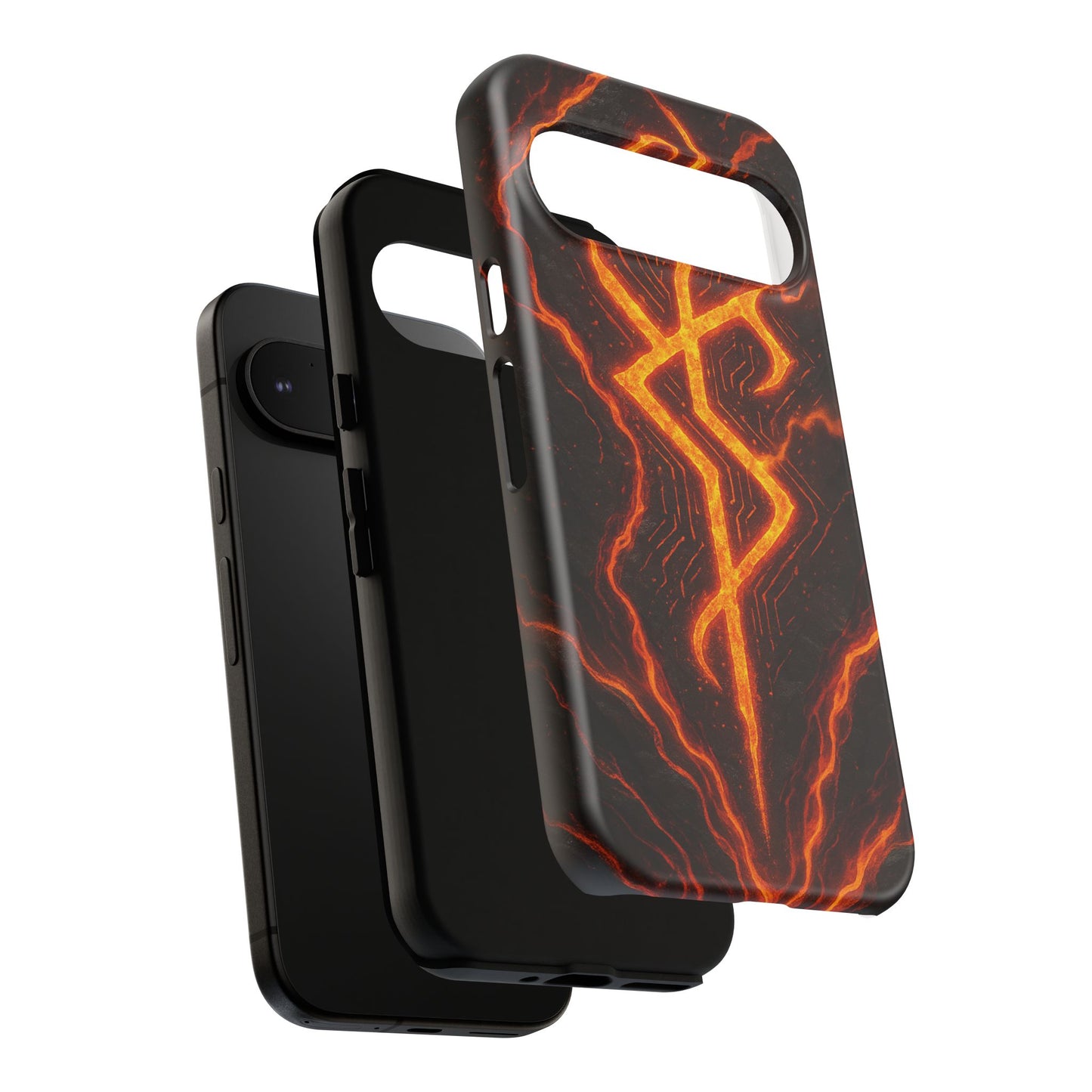 Molten Glyph • Google Pixel 9 • MagSafe® Magnetic Tough Case