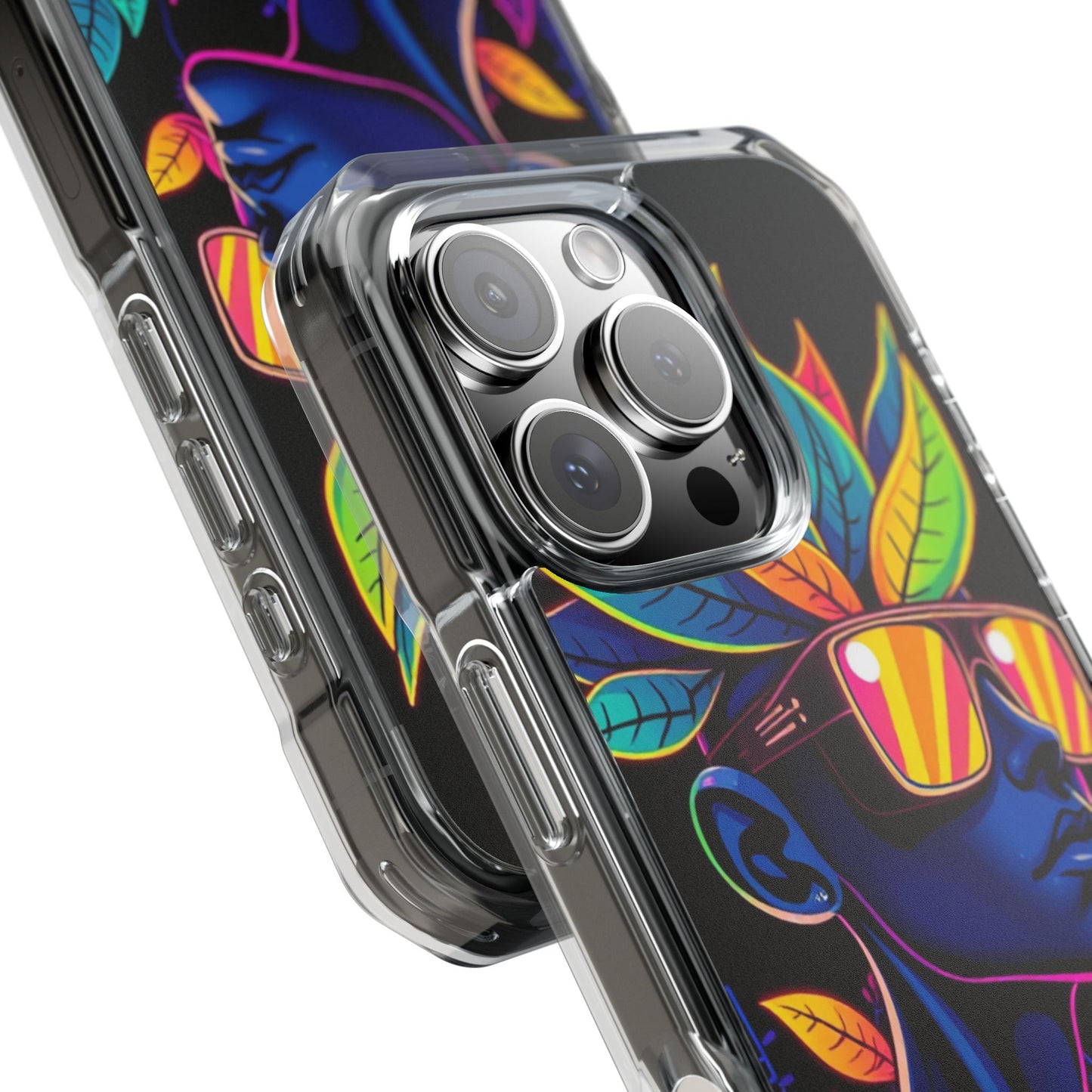 Neon Punk • Apple iPhone 16 • MagSafe® Clear Case