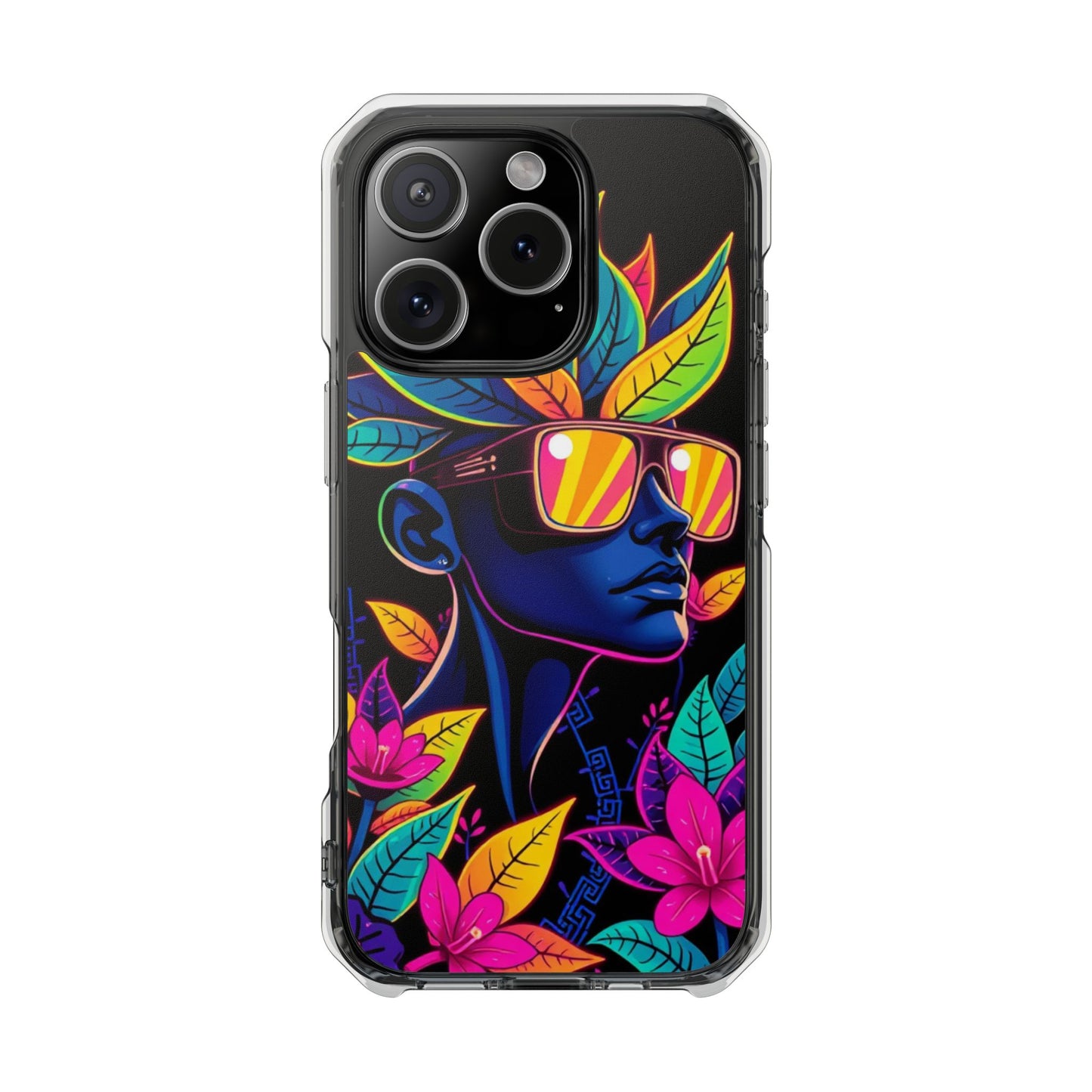 Neon Punk • Apple iPhone 16 • MagSafe® Clear Case