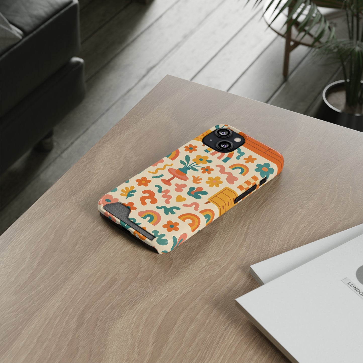 Dopamine Decor • Apple iPhone 13 • MagSafe® Tough Case with Card Holder