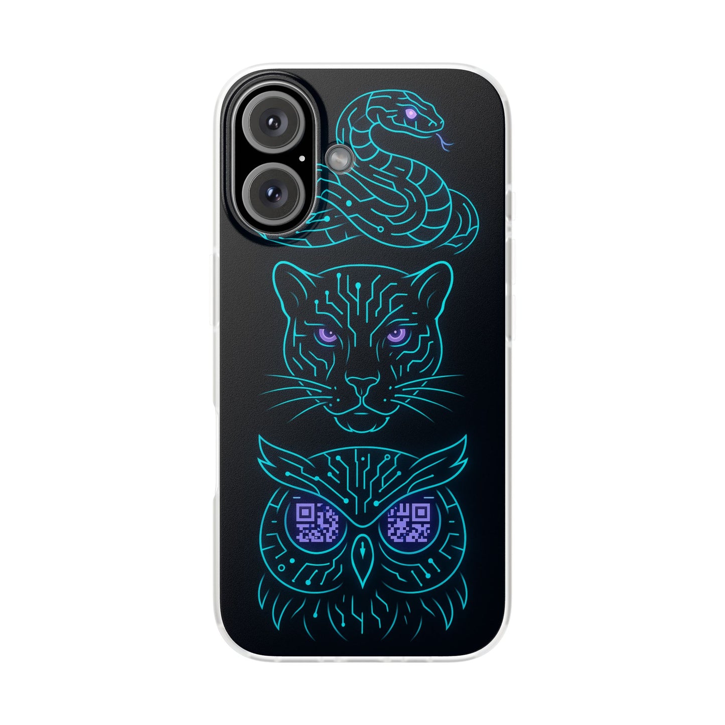 Mystic Midnight • Apple iPhone 16 • Flexi Clear Case