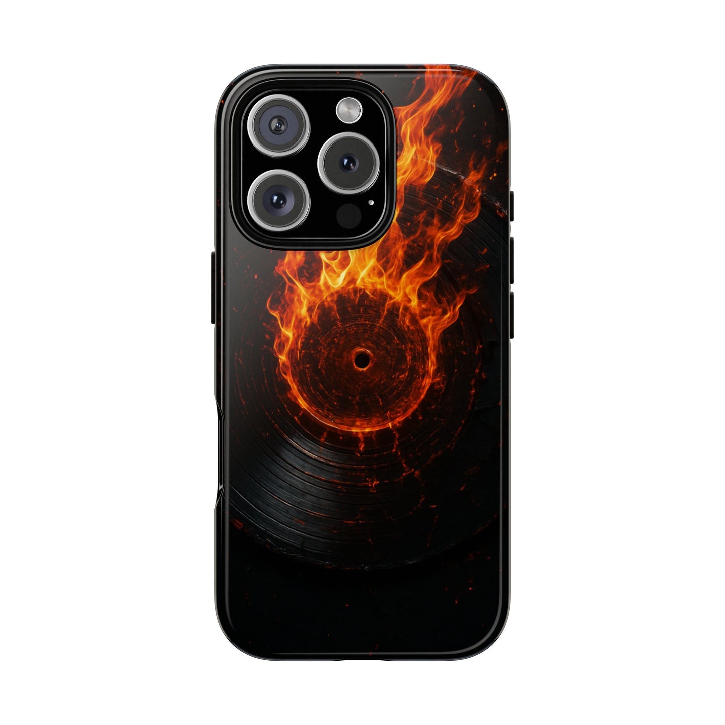 Vinyl Inferno • Apple iPhone 16 • MagSafe® Magnetic Tough Case