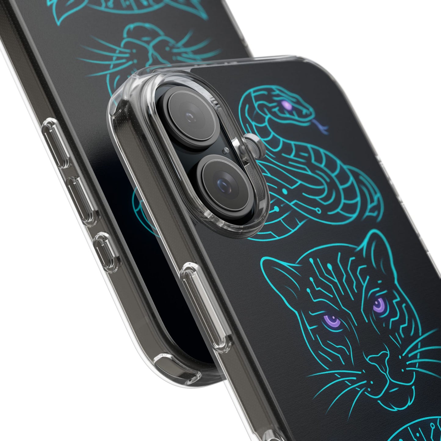 Mystic Midnight • Apple iPhone 16 • Clear Case