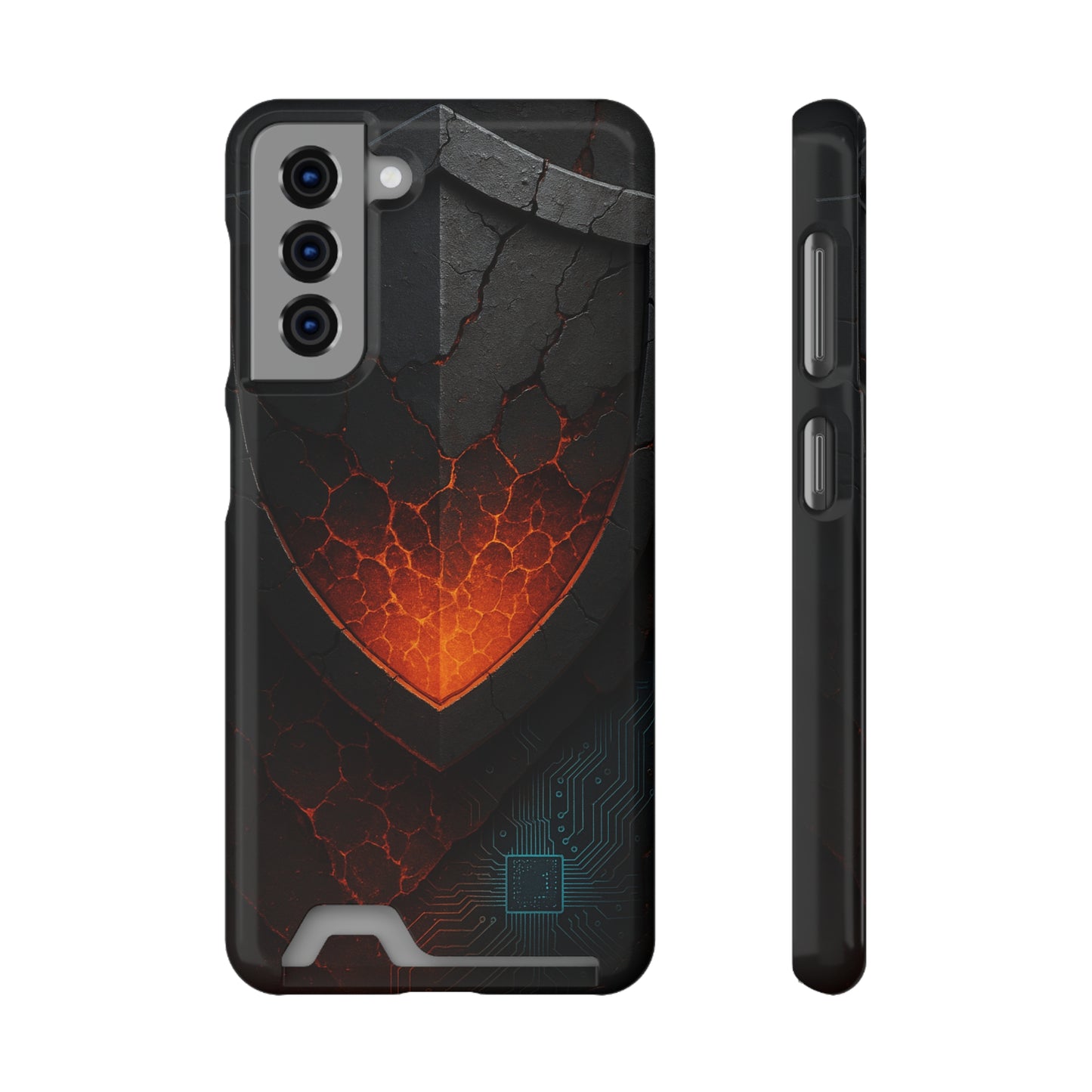 Shield Circuit • Samsung Galaxy S21 • MagSafe® Tough Case with Card Holder
