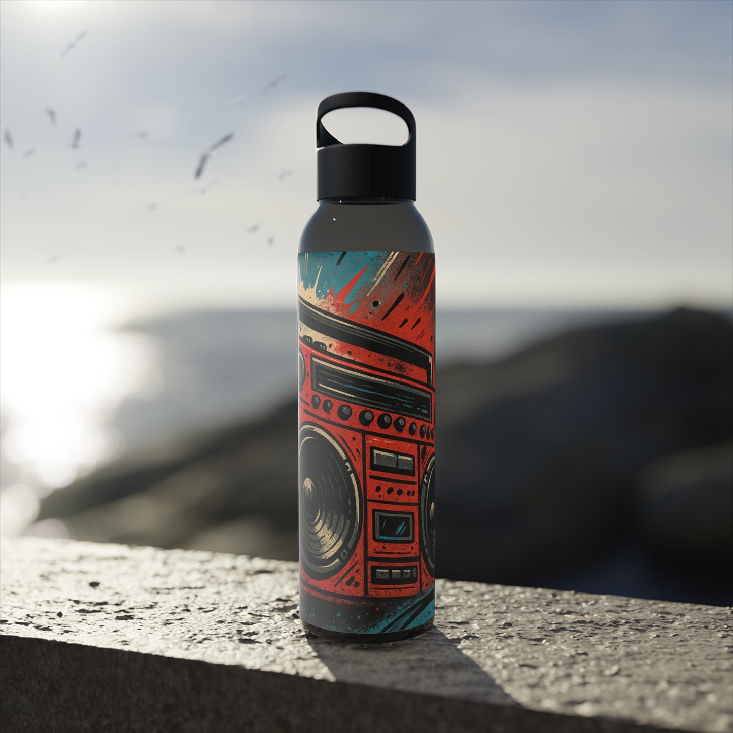 Old Skool • Sky Water Bottle 21.9 Oz