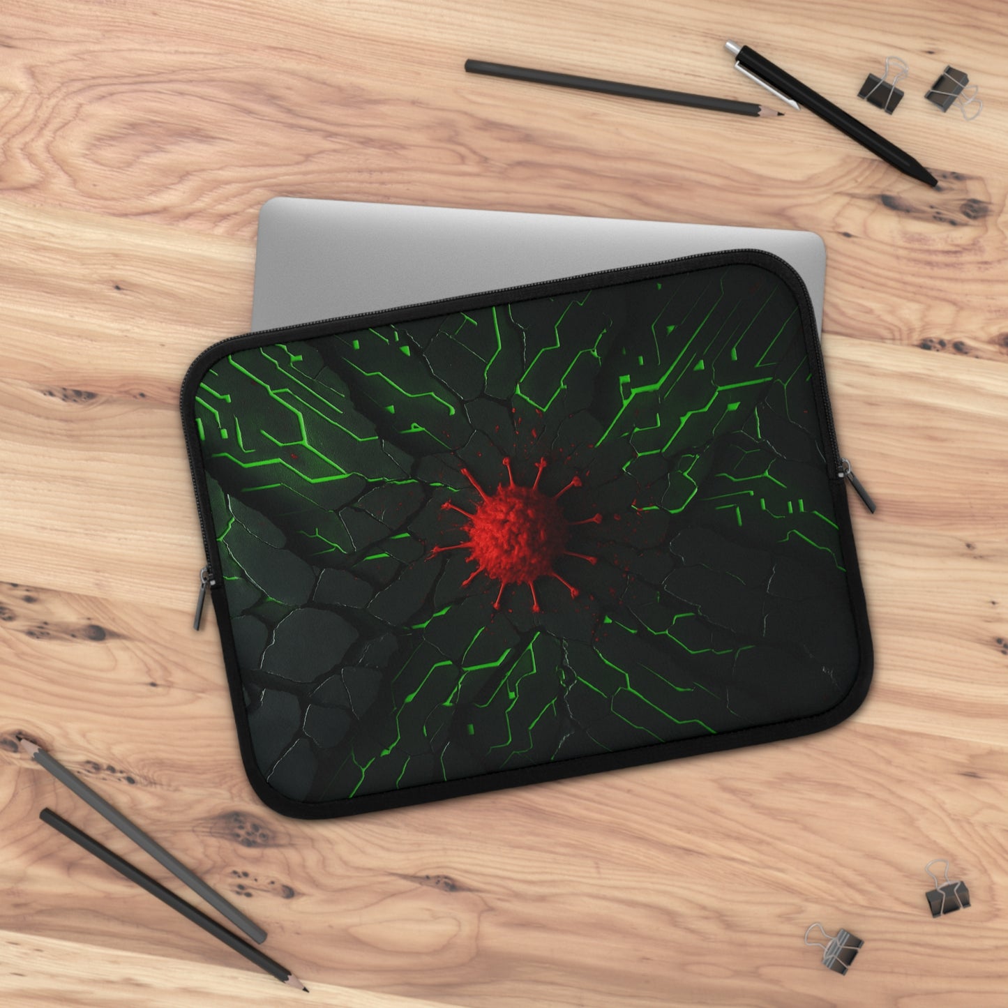 Atomic Fusion • Dual Zipper Laptop Sleeve