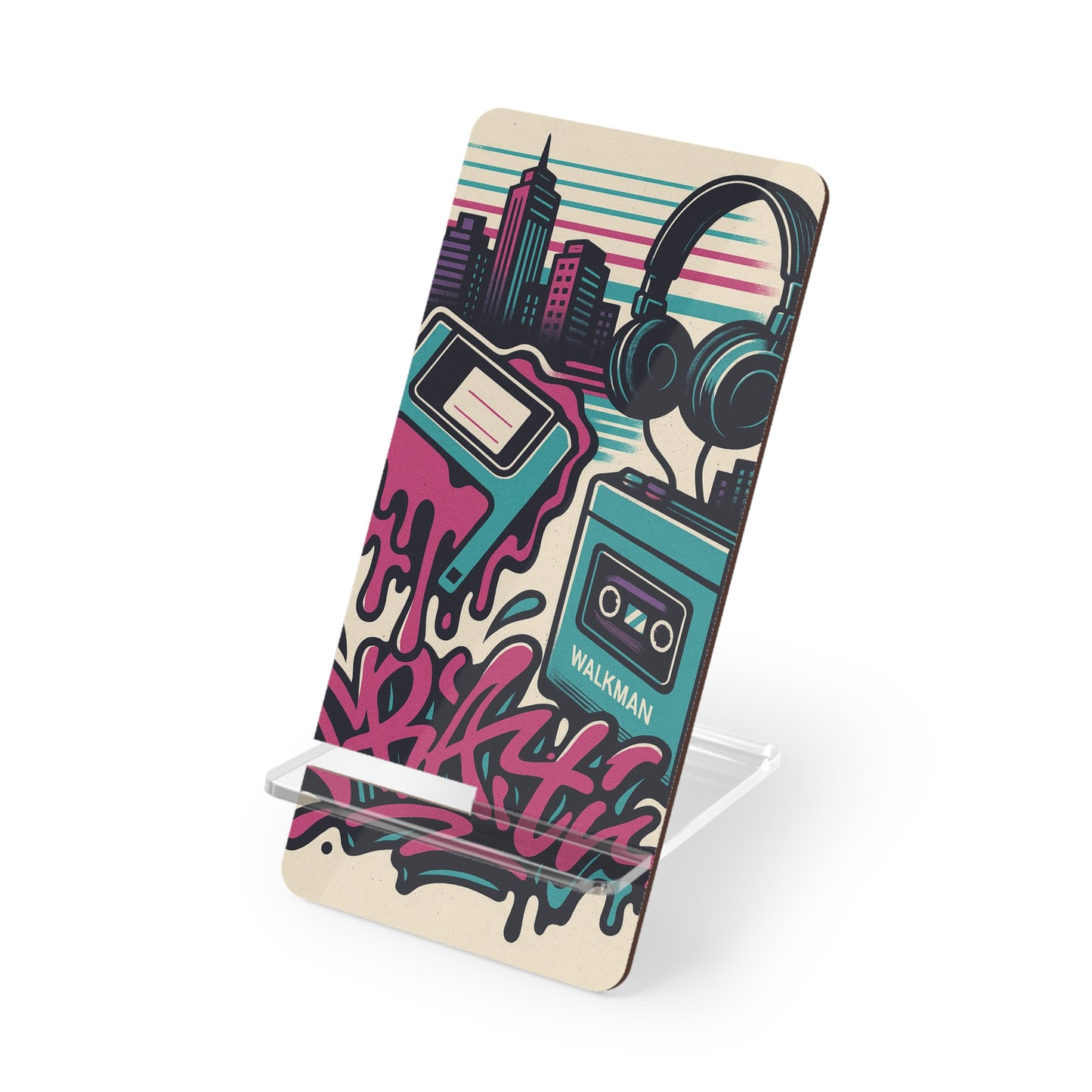 Retro Beats • Smartphone Display Stand