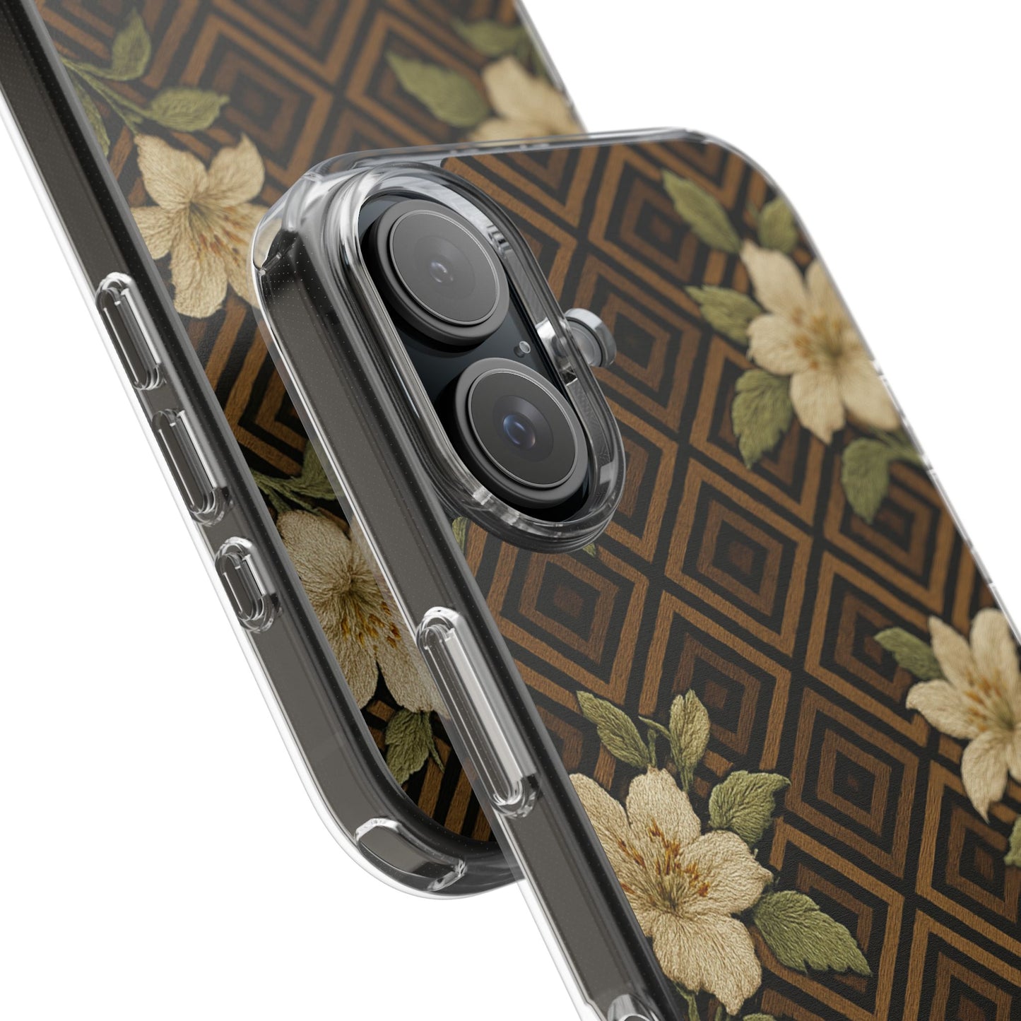 Velvet Bloom • Apple iPhone 16 • Clear Case