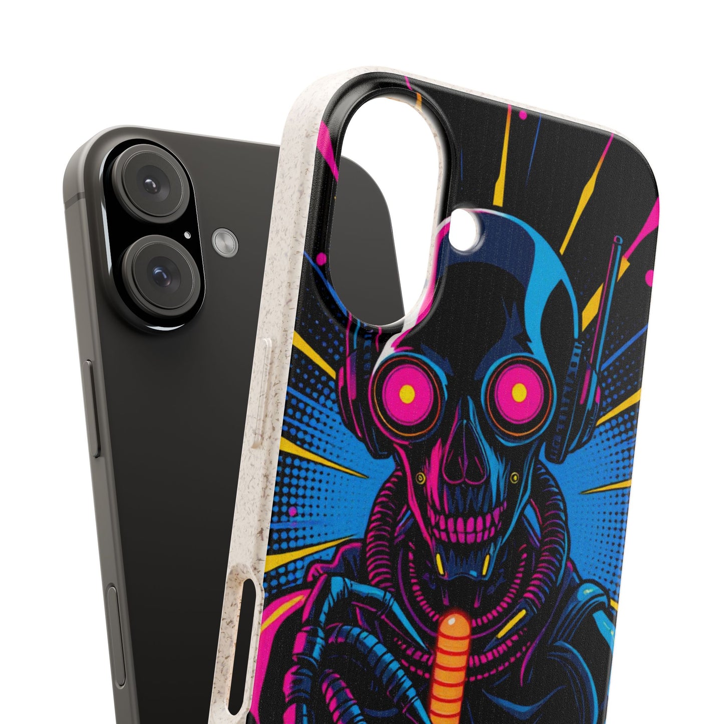 Neon Reaper • Apple iPhone 16 Eco-Friendly Phone Case