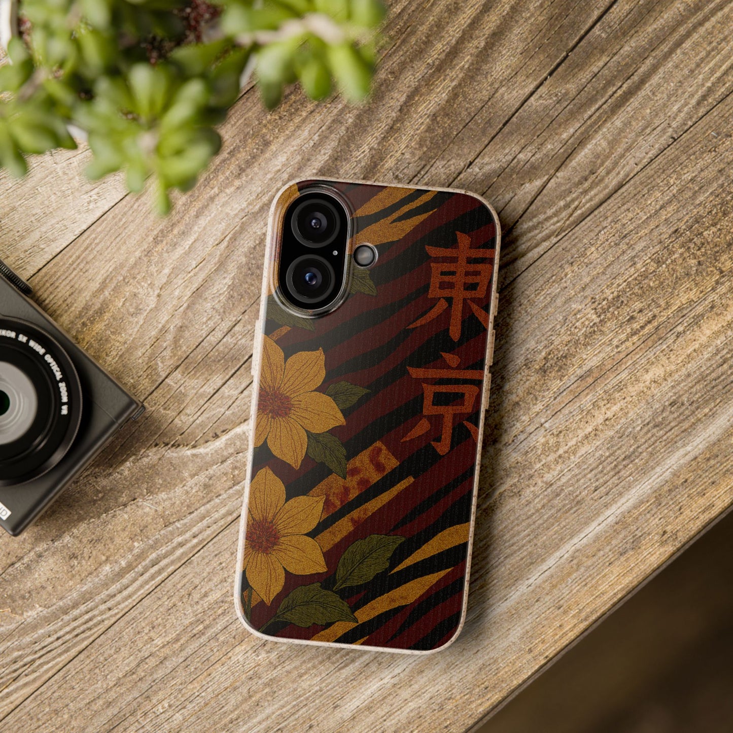 Tiger Petal • Apple iPhone 16 Eco-Friendly Phone Case