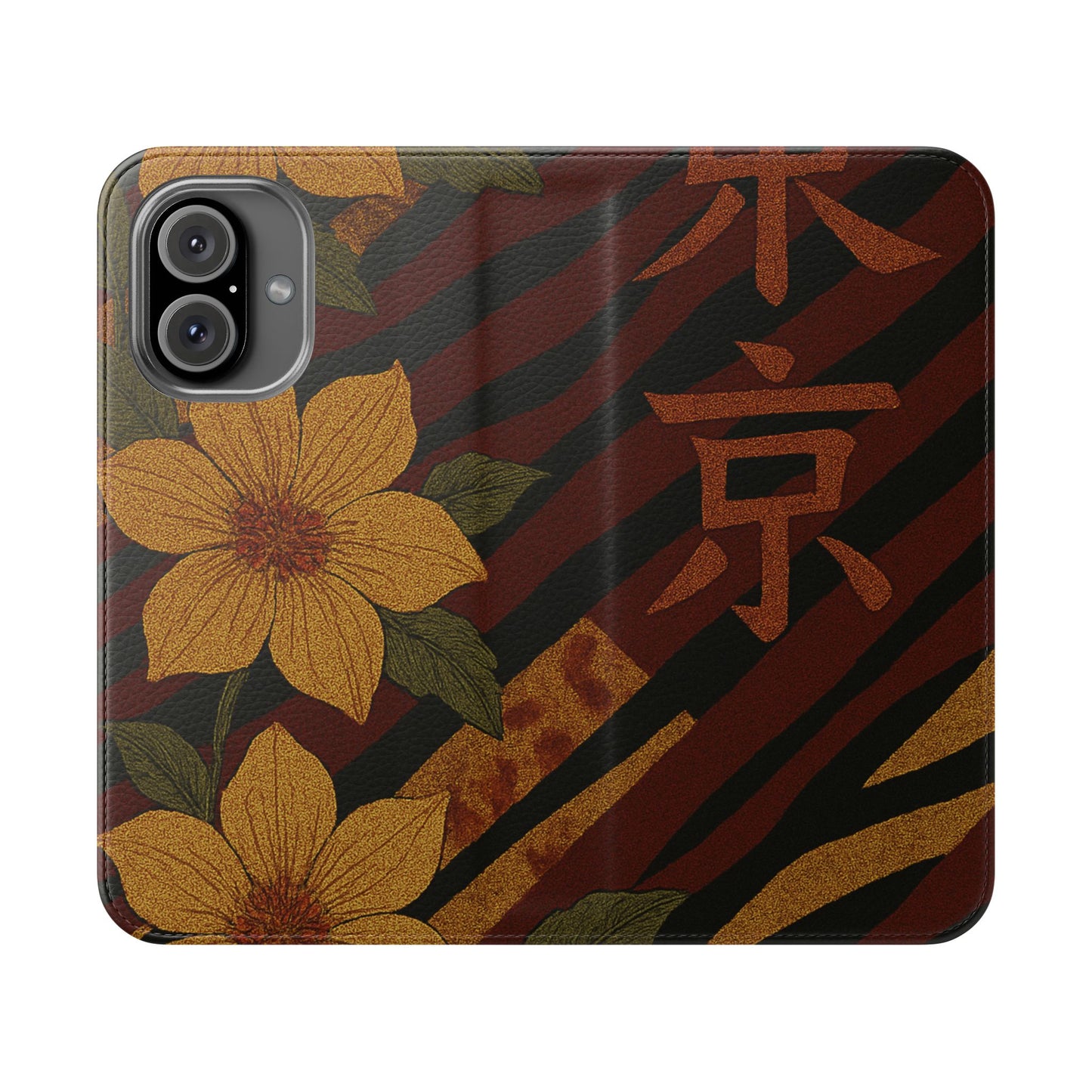 Tiger Petal • Apple iPhone 16 Flip Case