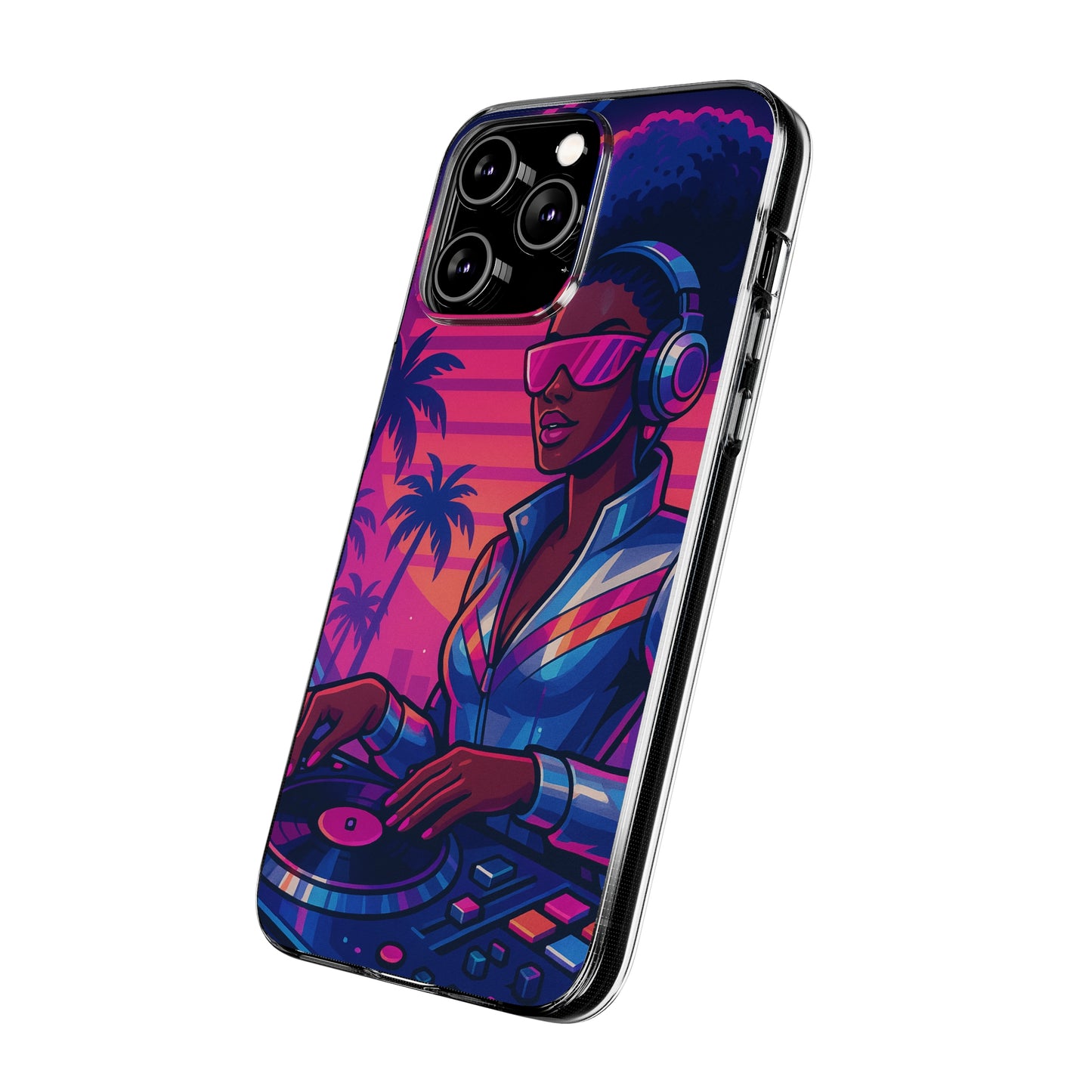 Afro Grooving • Apple iPhone 14 • Flexi Clear Case