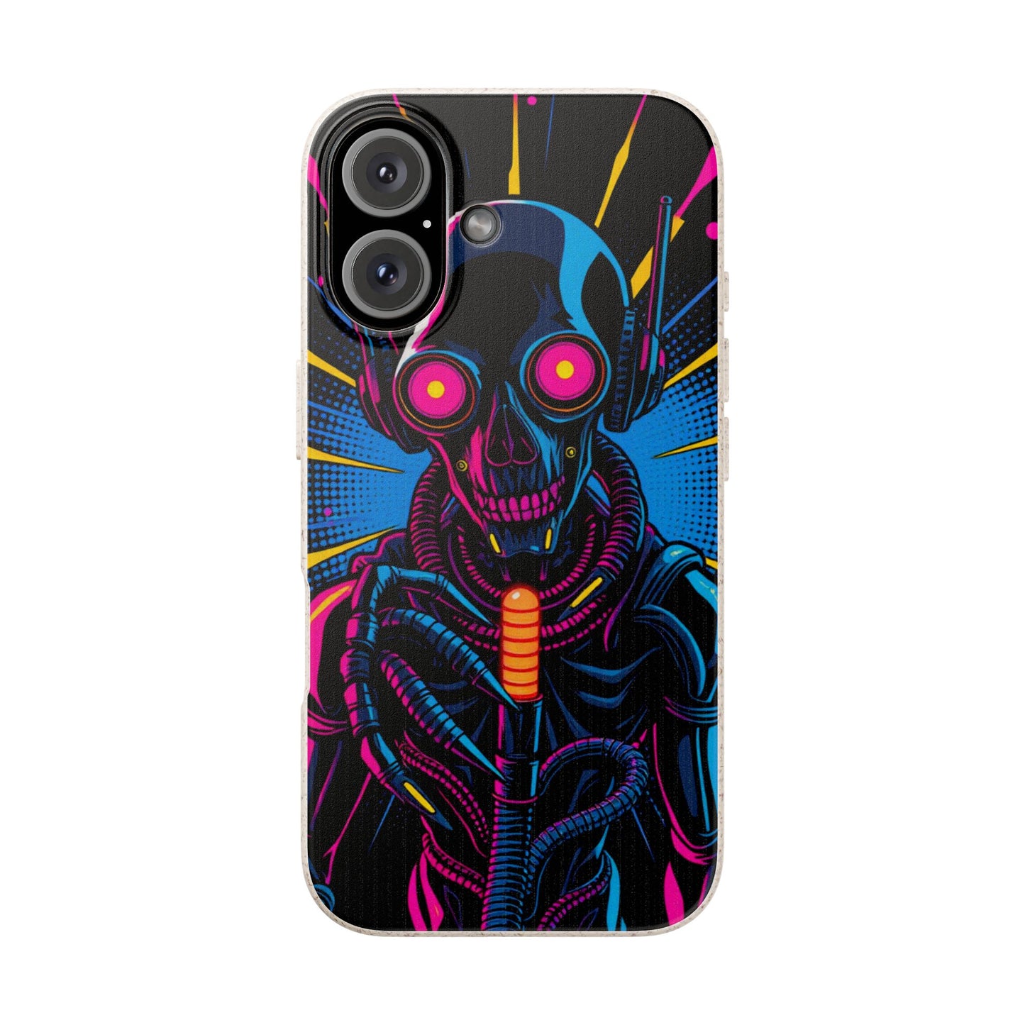Neon Reaper • Apple iPhone 16 Eco-Friendly Phone Case