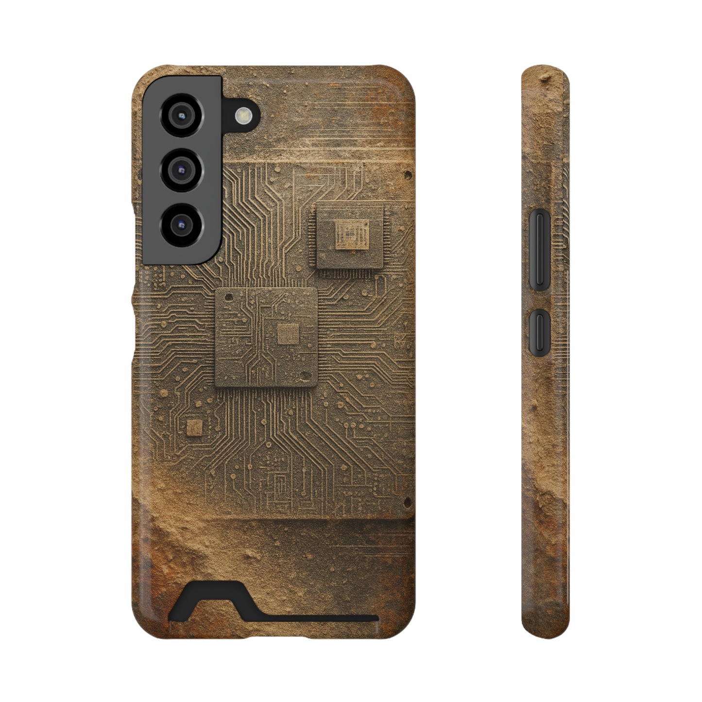 Sand Circuit • Samsung Galaxy S22 • MagSafe® Tough Case with Card Holder