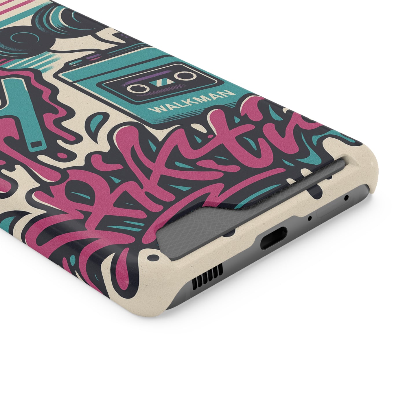 Retro Beats • Samsung Galaxy S21 • MagSafe® Tough Case with Card Holder