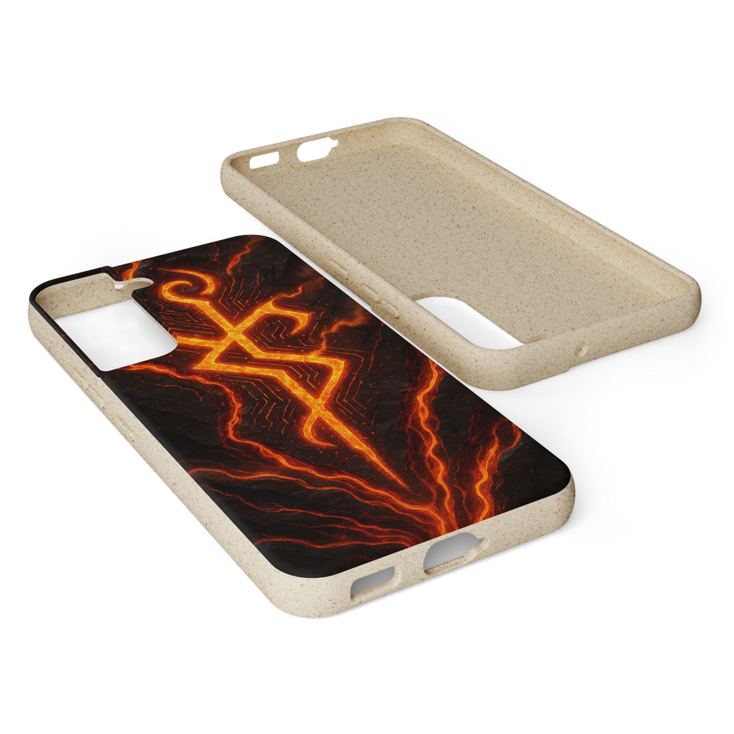 Molten Glyph • Samsung Galaxy S22 Eco-Friendly Phone Case