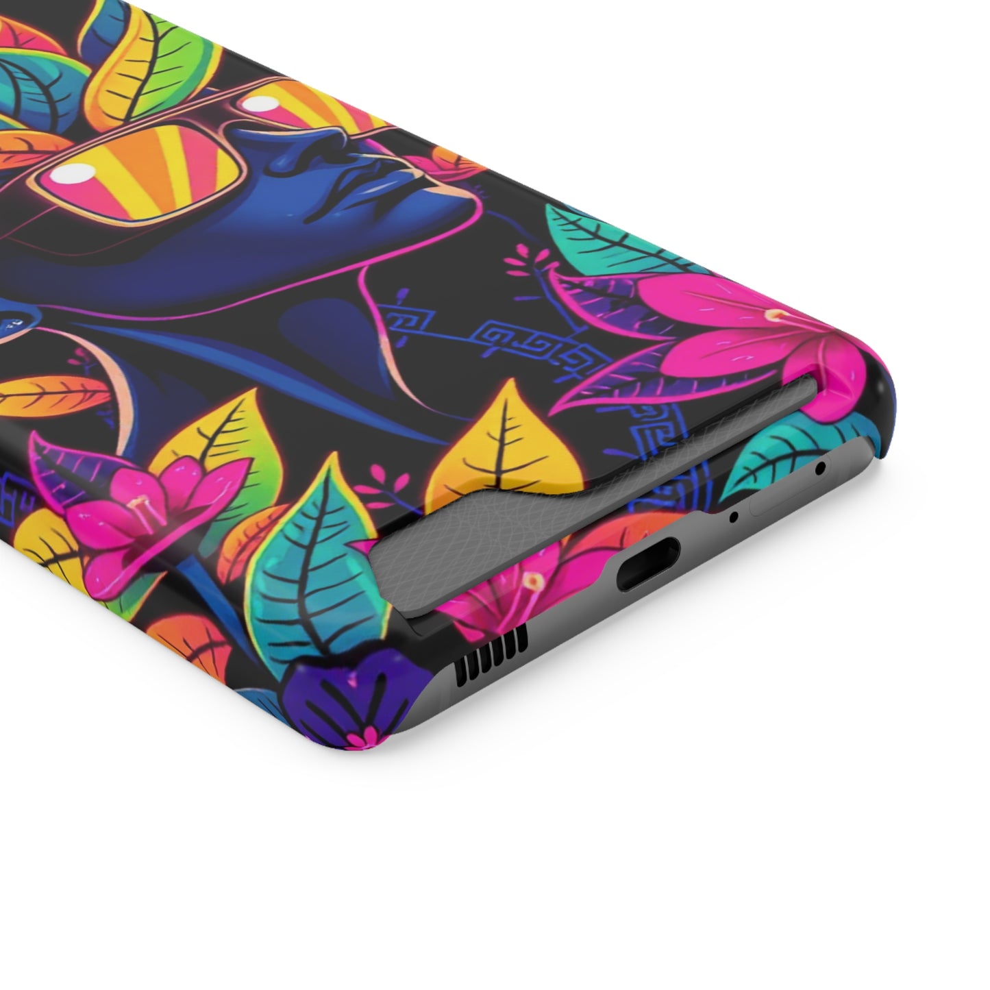 Neon Punk • Samsung Galaxy S21 • MagSafe® Tough Case with Card Holder