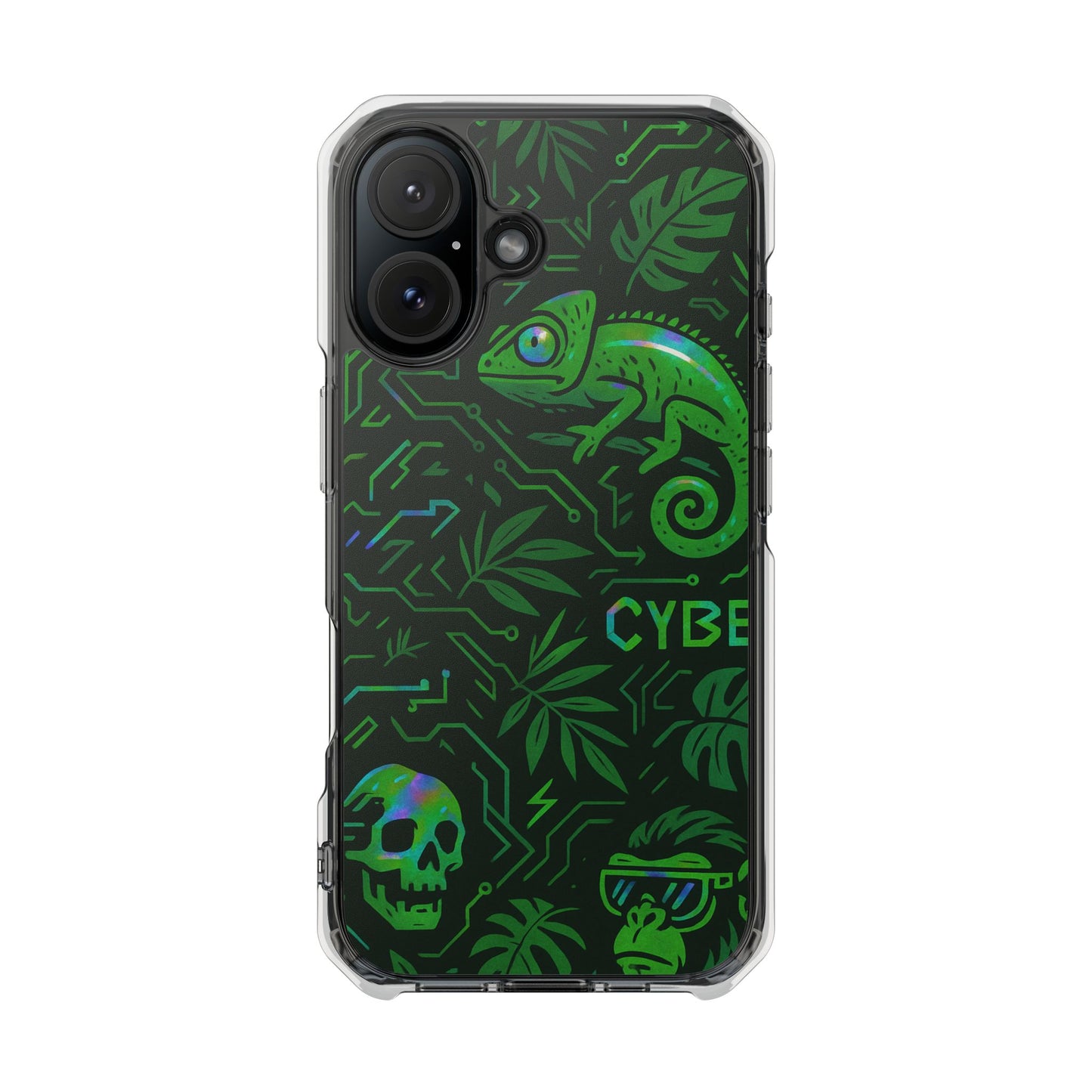 Digital Jungle • Apple iPhone 16 • MagSafe® Clear Case
