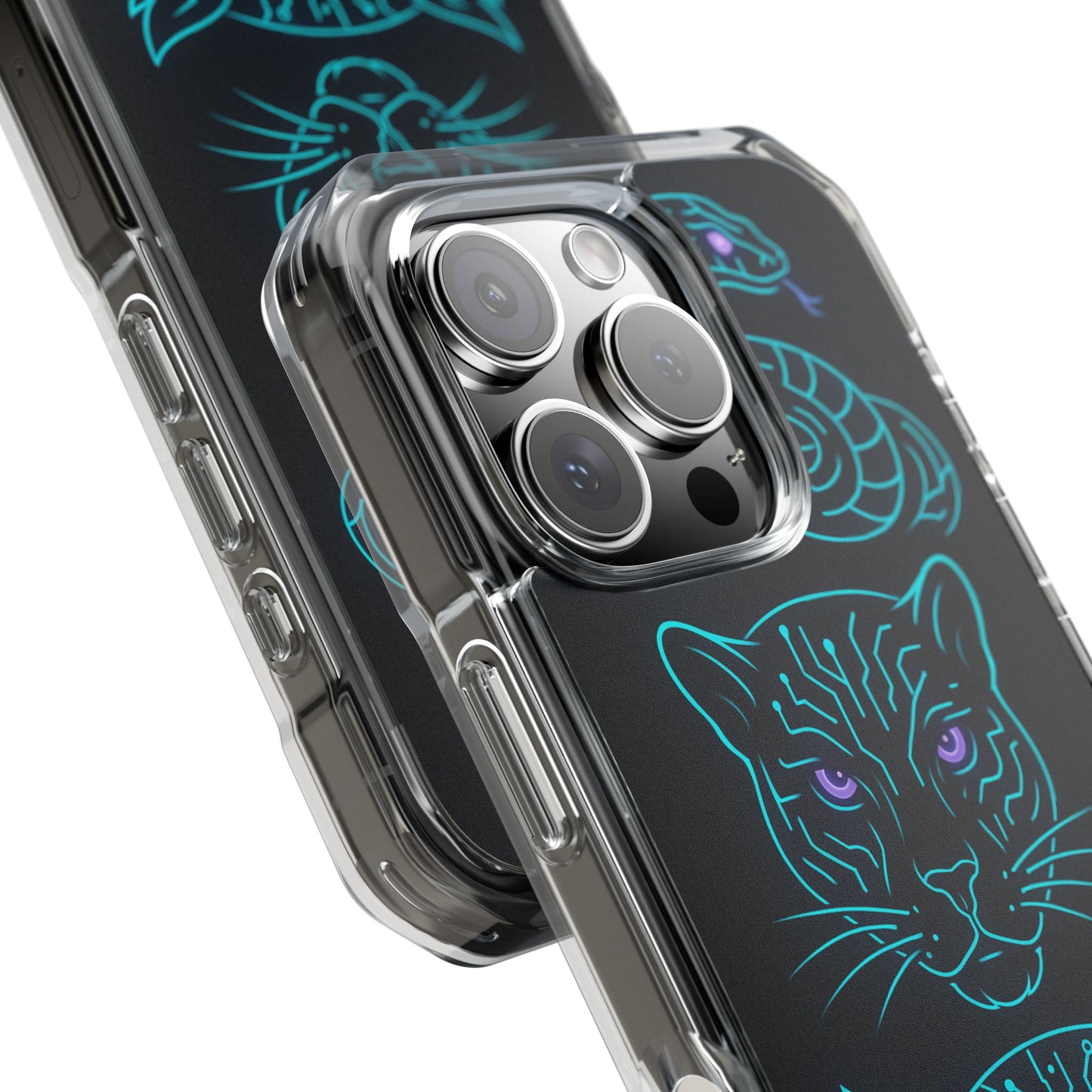 Mystic Midnight • Apple iPhone 16 • MagSafe® Clear Case