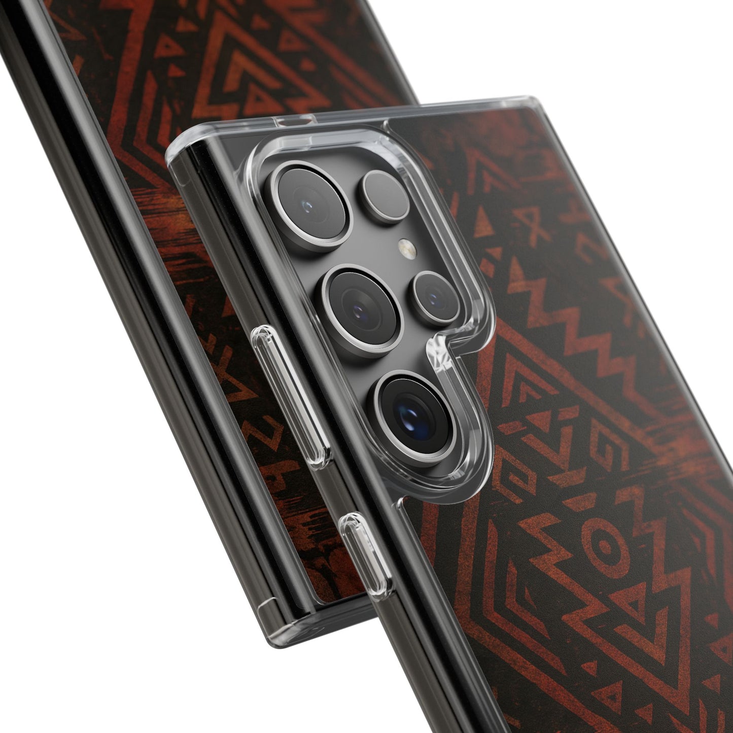 Tribal Glitch • Samsung Galaxy S24 • Clear Case