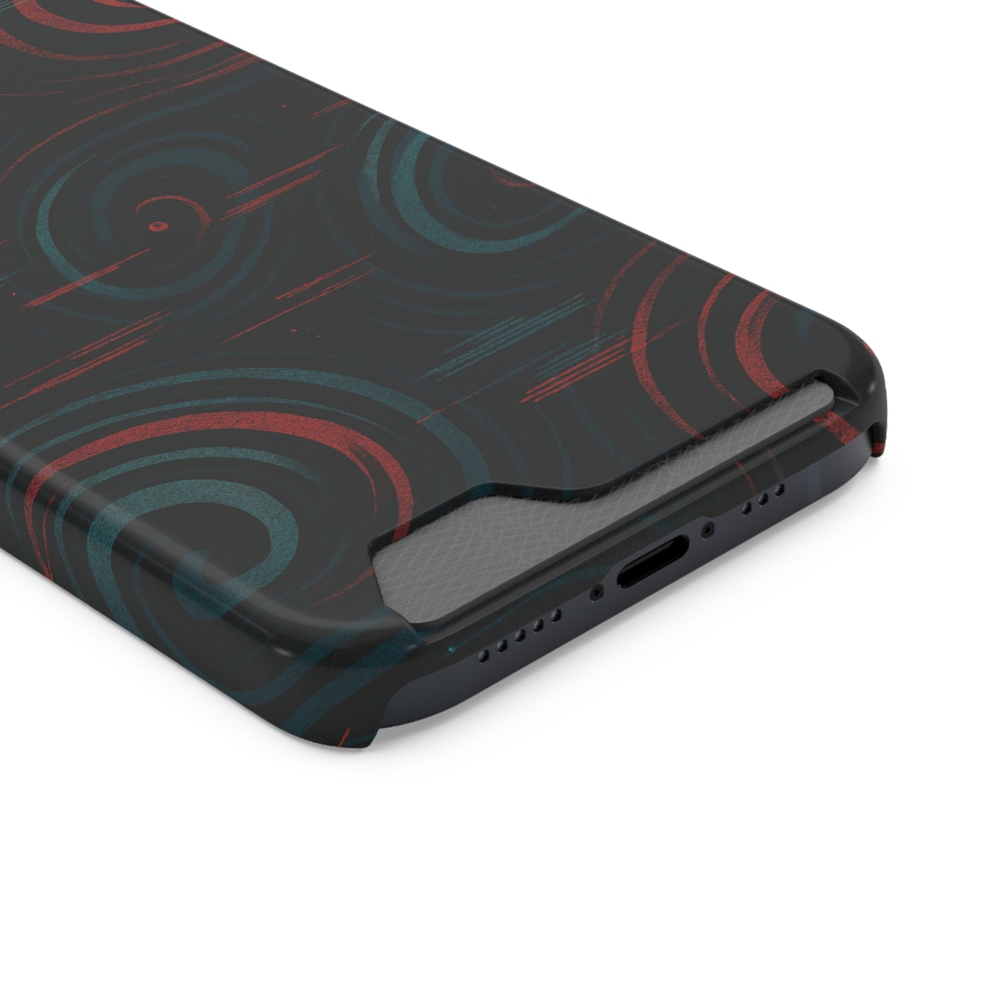 Soundwaves • Apple iPhone 13 • MagSafe® Tough Case with Card Holder