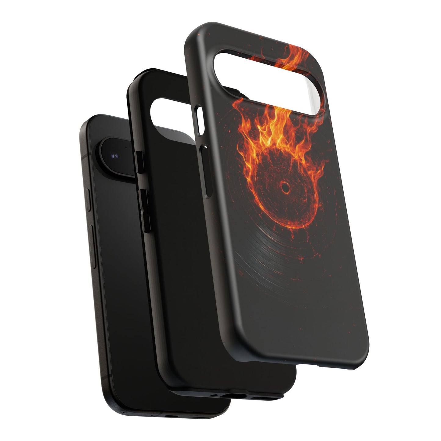 Vinyl Inferno • Google Pixel 9 • MagSafe® Magnetic Tough Case