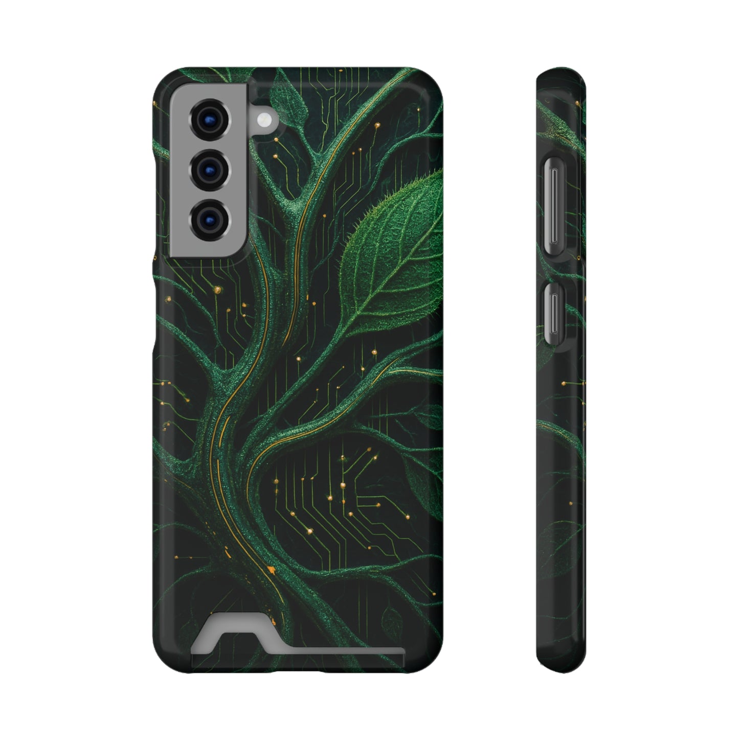 Circuit Tree • Samsung Galaxy S21 • MagSafe® Tough Case with Card Holder