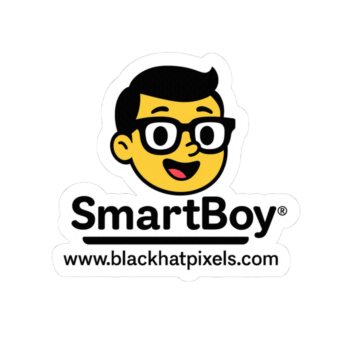 Smart Boy • Kiss-Cut Sticker